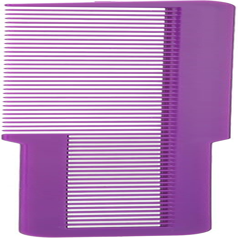 Detangler Comb, Professional Curly Hair Detangling Brush, Fine Wide Toothed Comb for All Hair Types for Women and Men(Purple) image number 6