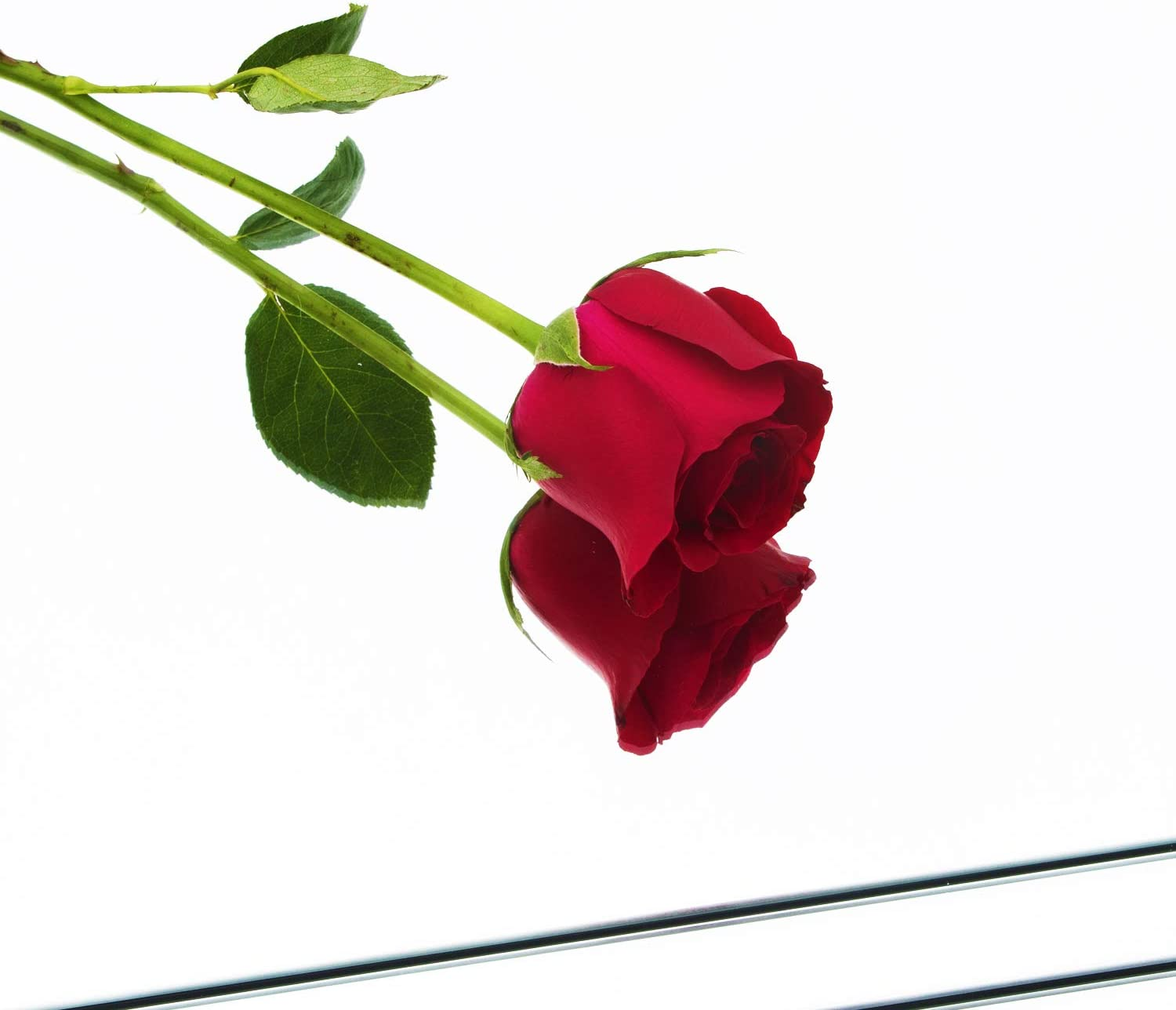 Ruomeng Full Length Mirror Tiles - 12 Inch X 8Pcs Frameless Wall Mirror Set Make up Mirror for Home Gym Vanity Bedroom, Living Room image number 2