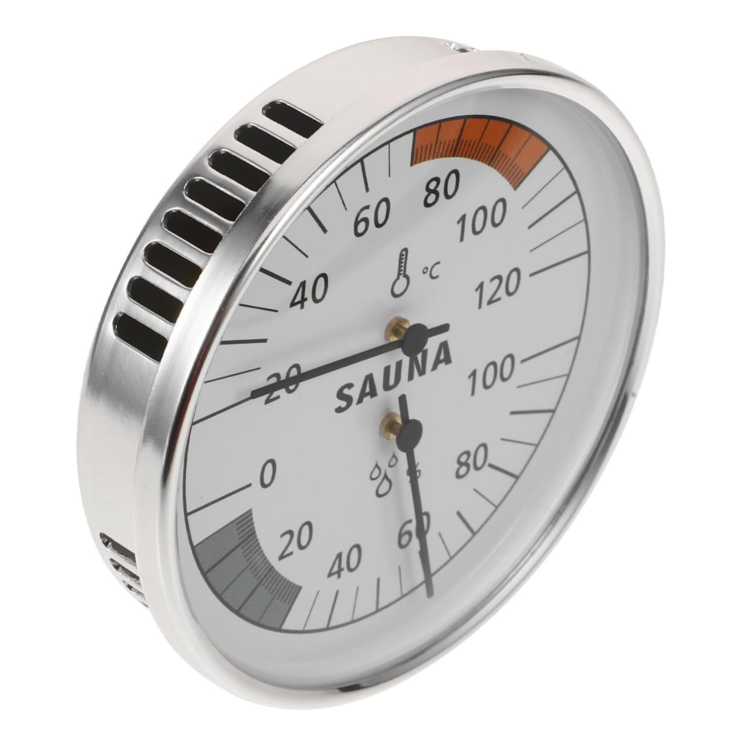 GALPADA Sauna Hygrothermograph Thermometer with High-Precision Sensor for Accurate Temperature and Humidity Measurement Heat Resistant Wall-Mounted Gauge for Indoor and Outdoor Use In image number 5
