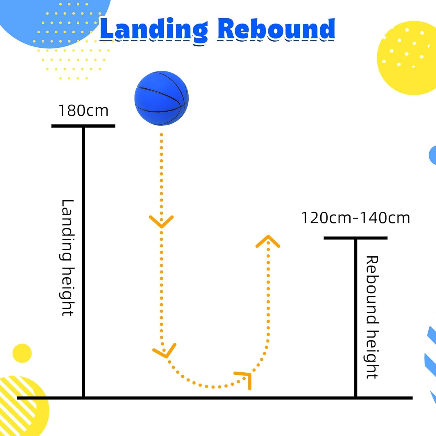 ZCOINS 20 Pcs Rubber Bouncy Balls Handballs Bulk for Kids, 6CM Mini Basketball Bouncy Hand Balls for Kids Party Favors, Party Bag Fillers, Outdoor Playground Game Activities, Children Gifts image number 2