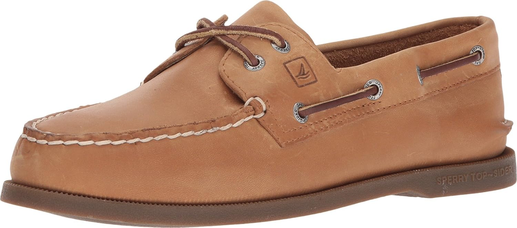 Sperry Men'S Authenthic Original 2-Eye Boat Shoes, Sahara, 8.5 W US