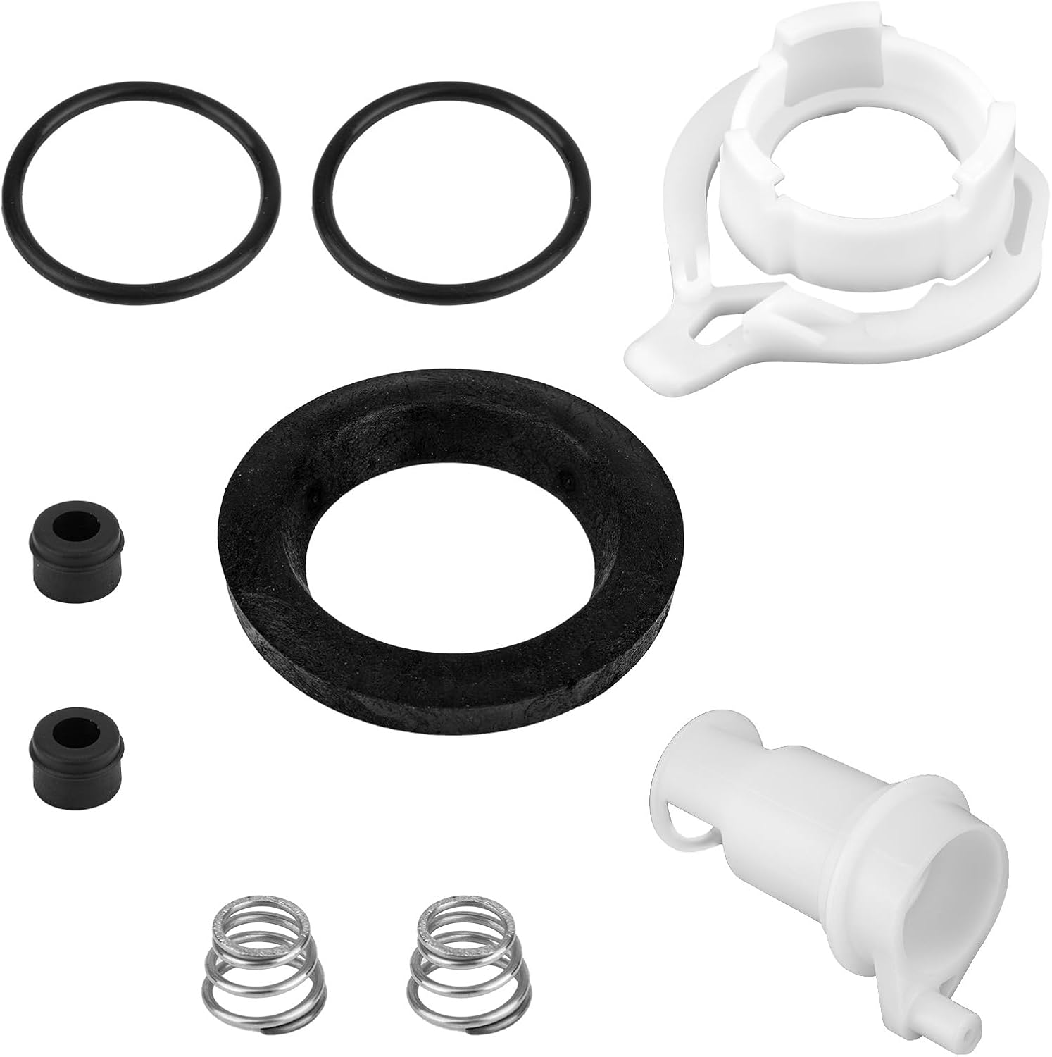 PEUTIER 42049 Water Valve Style II Kit for Thetford, RV Toilet Parts Include Water Valve Core Toilet Seals Spring Retainer Replacement Accessories for Aqua Magic Style II Toilets image number 2