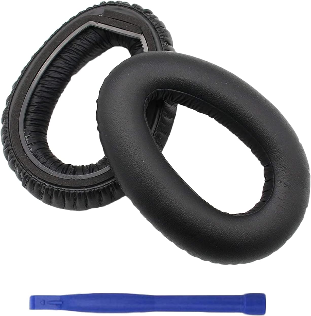 Adhiper Replacement PXC 550 Ear Pads, Compatible with Sennheiser PXC 550-II Wireless MB660 Series Headphones, Black image number 1
