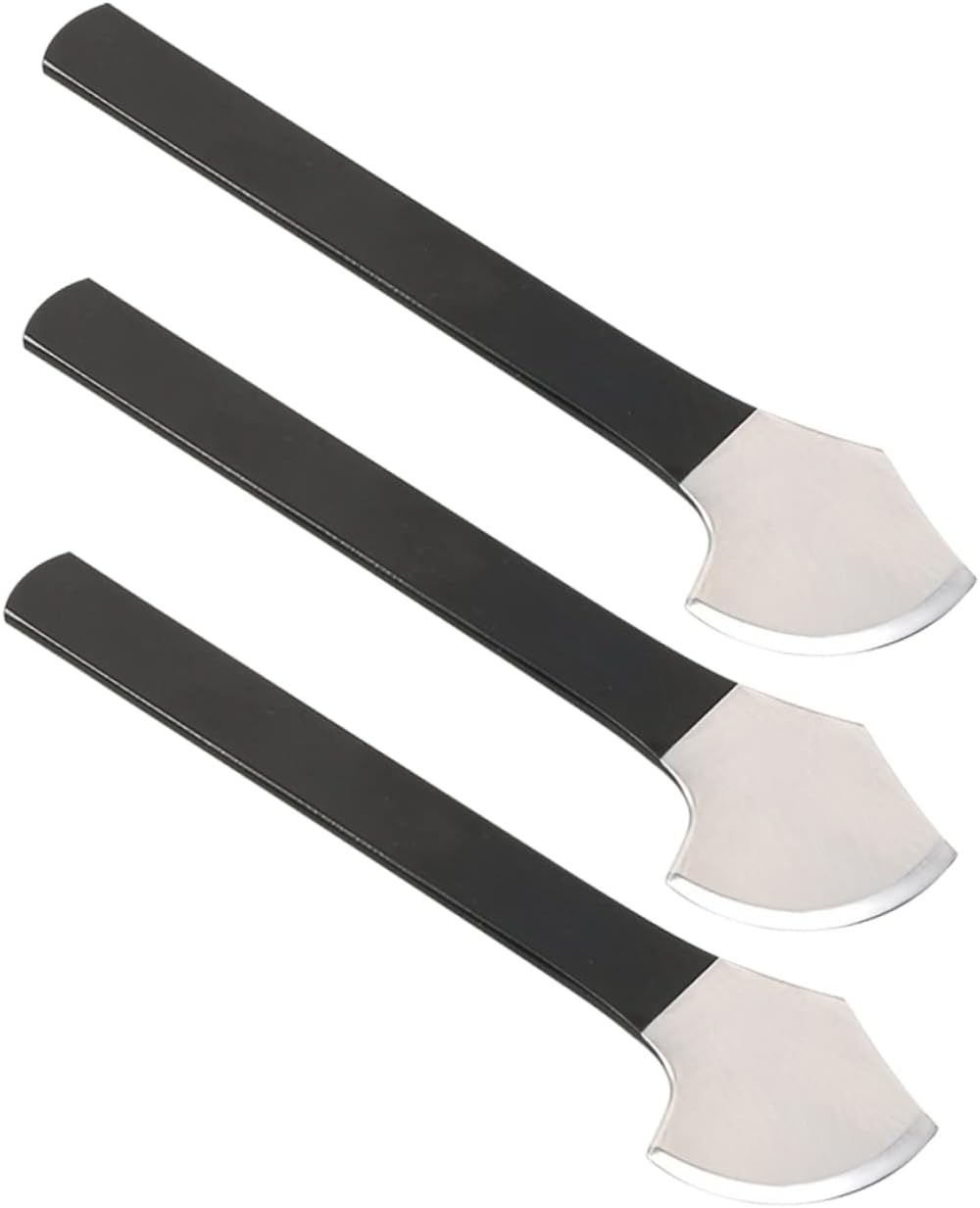 SOPOTUTU 3Pc Foot File Tool Set Professional Pedicure Supplies for Dead Skin Removal Handheld Foot Scrubber for Home Use Suitable for Callus and Hard Skin Care image number 6