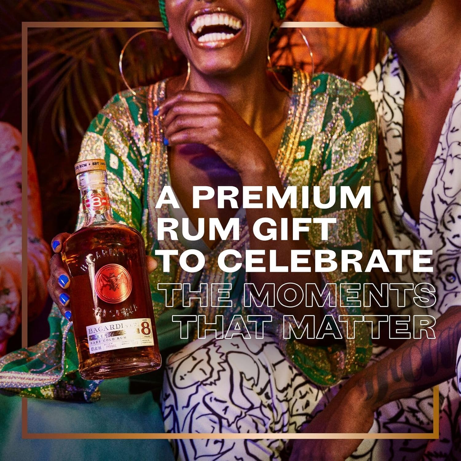 BACARD&Iacute; Reserva Ocho 8 Year Old, 40% ABV, 70Cl / 700Ml, Premium Caribbean Rum, Barrel Aged 8 Years in Oak Casks under the Caribbean Sun image number 4