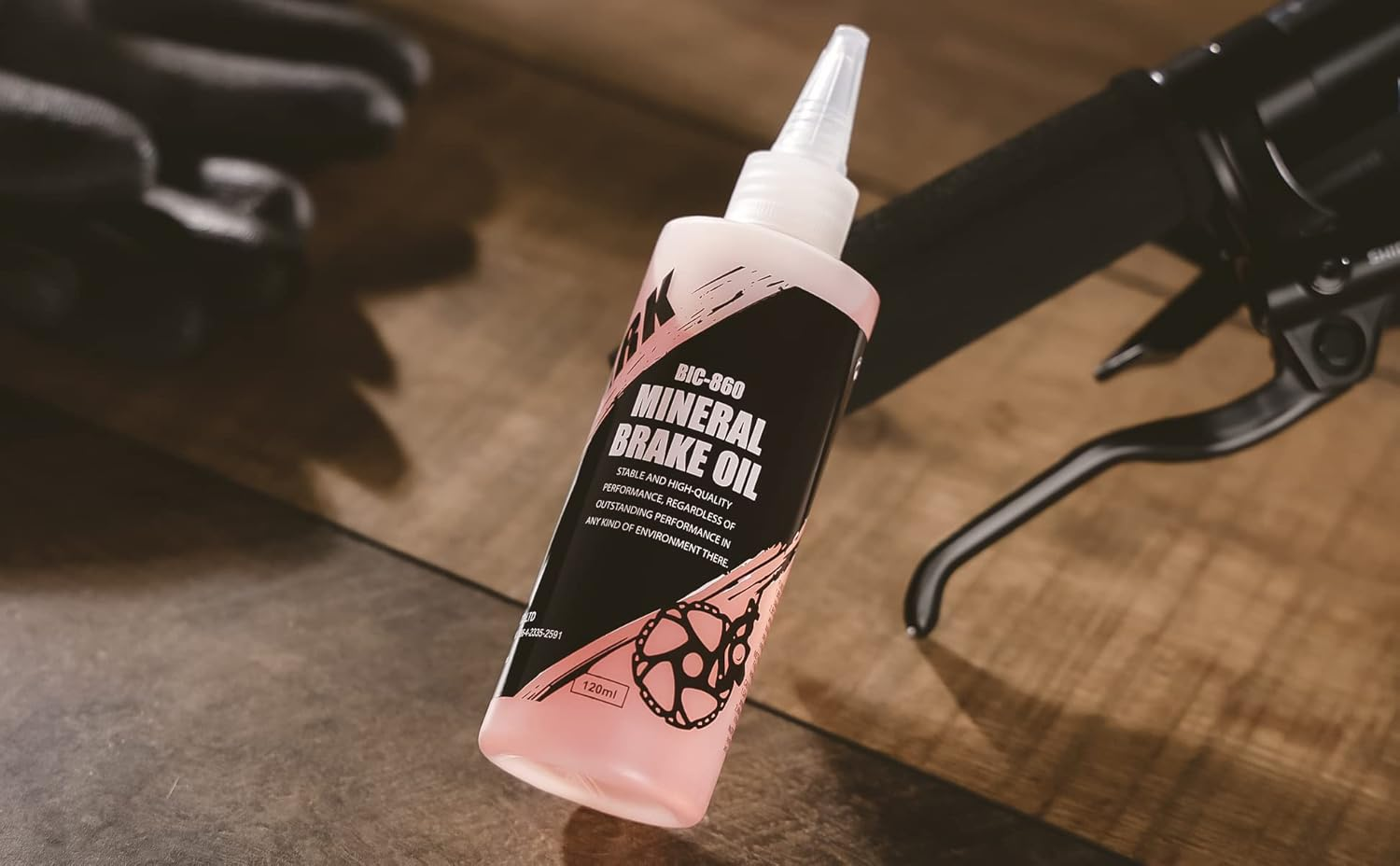 Cyclingdeal Bike Bicycle Hydraulic Disc Brake Mineral Oil Fluid - 120Ml image number 4