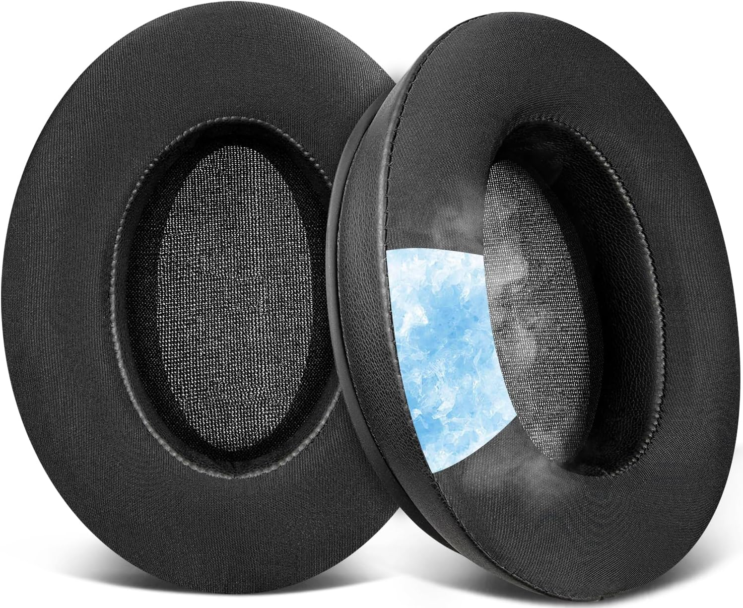 SOULWIT Cooling Gel Earpads Replacement for Sennheiser Hd280/Hd280-13/Hd280-Pro/Hd281/Hmd280/Hmd280 Pro/Hmd280-13/Hmd281/Hmd281 Pro Headphones, Ear Pads Cushions with Noise Isolation Foam - Black image number 4