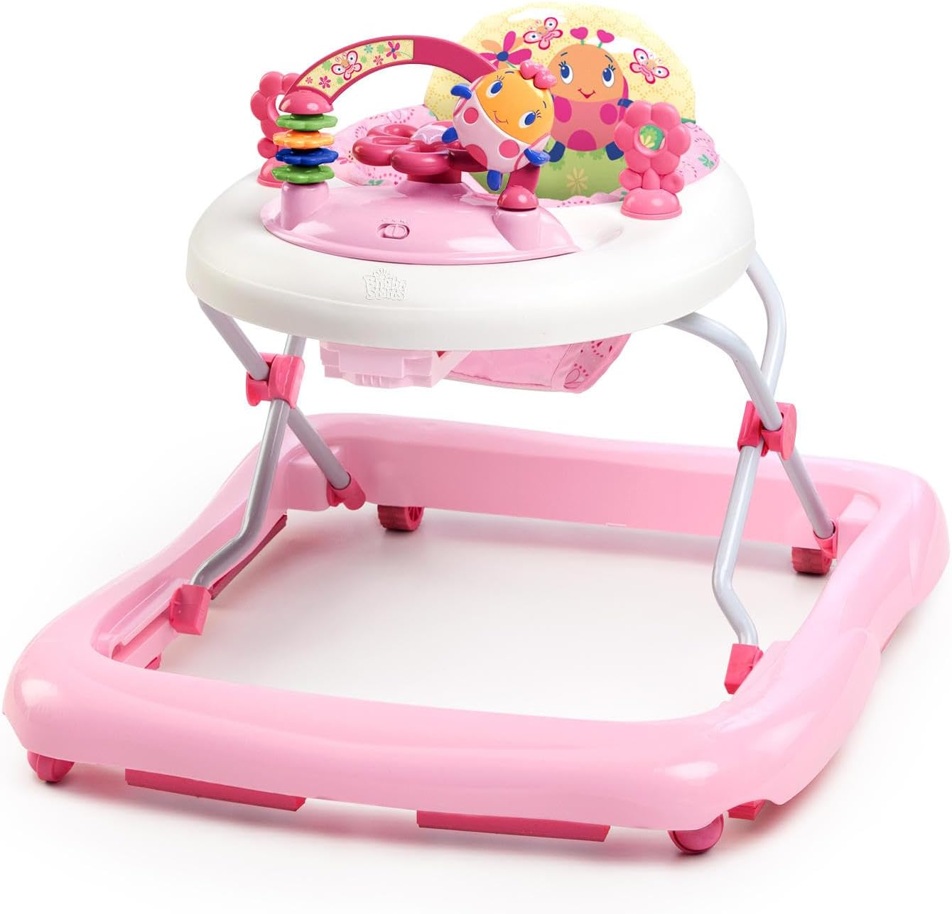 Bright Starts Juneberry Walk-A-Bout Walker with Easy Fold Frame for Storage, Ages 6 Months + image number 3
