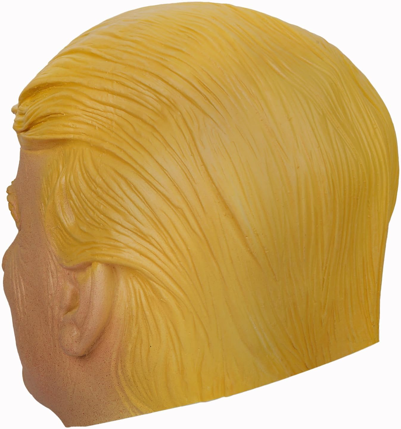 Halloween Latex Head Mask, Republican Presidential Candidate Trump & Joe Biden Mask, Realistic Celebrity Full-Head Rubber Maske for Novelty Old Man Cosplay Masquerade Costume (Adult Size) (Trump) image number 2