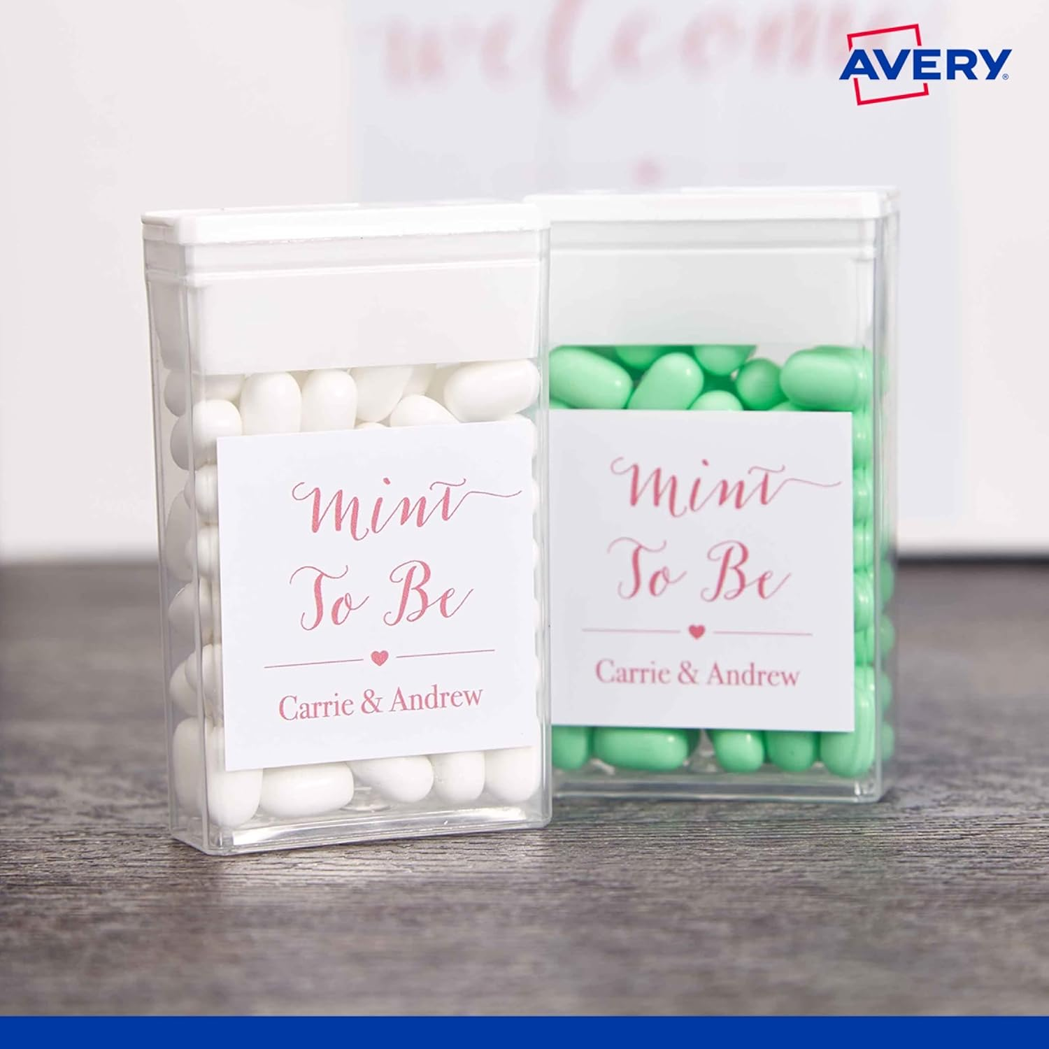 Avery Australia Glossy White Square Labels - Printable Product Stickers - Self Adhesive Sheets for Laser & Inkjet Printers - 45 X 45 Mm 10 X A4 Sheets - 980016/ L7124 image number 6