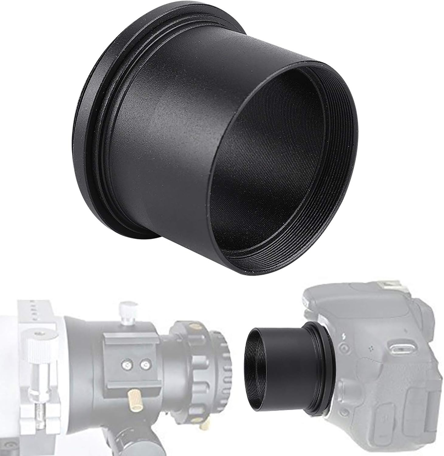 2 Inch to M48*0.75 Astronomical Telescope Eyepiece Lens Camera T Adapter for Astronomical Photography image number 4
