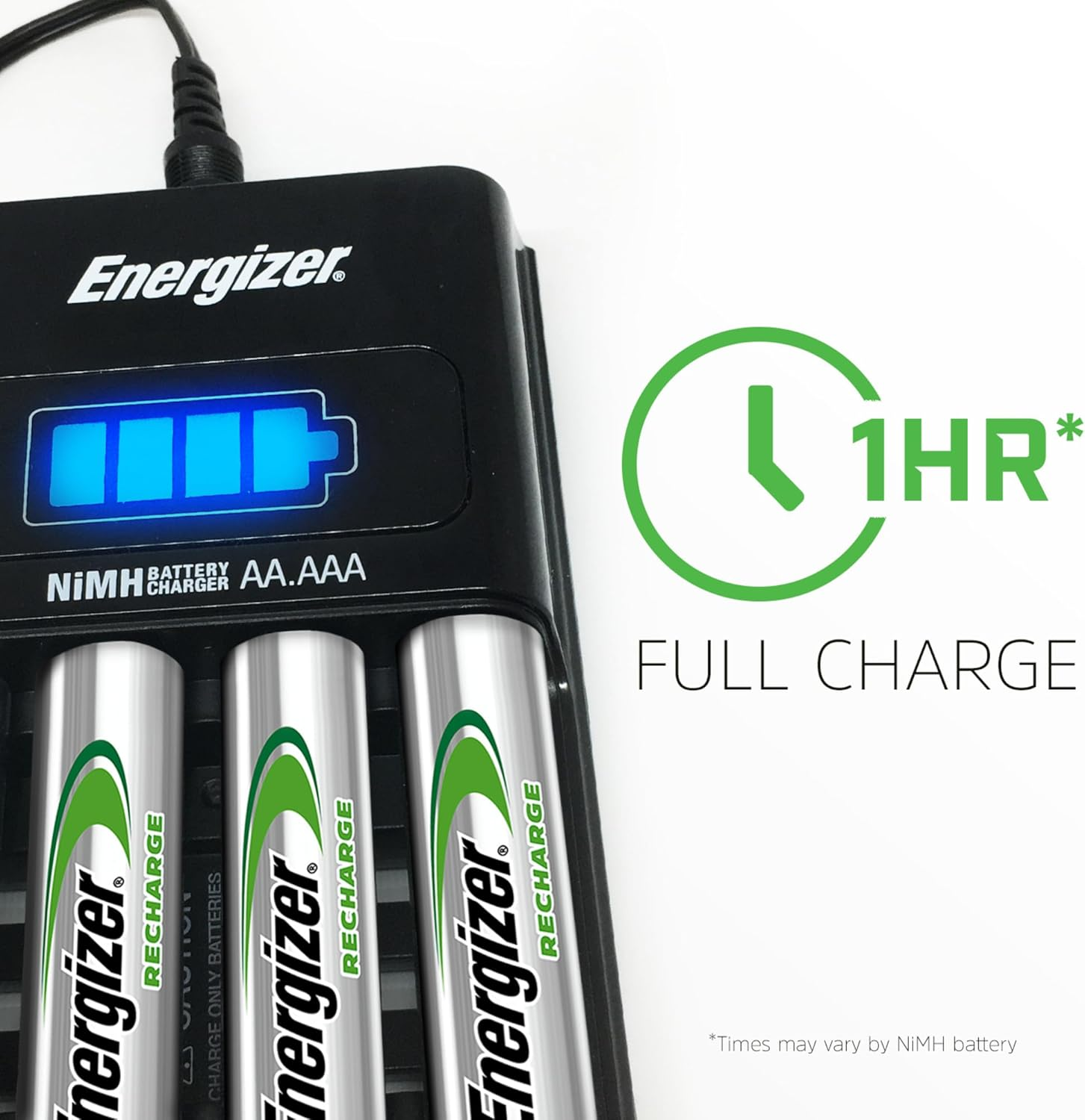Energizer Recharge Universal Batteries Charger image number 3