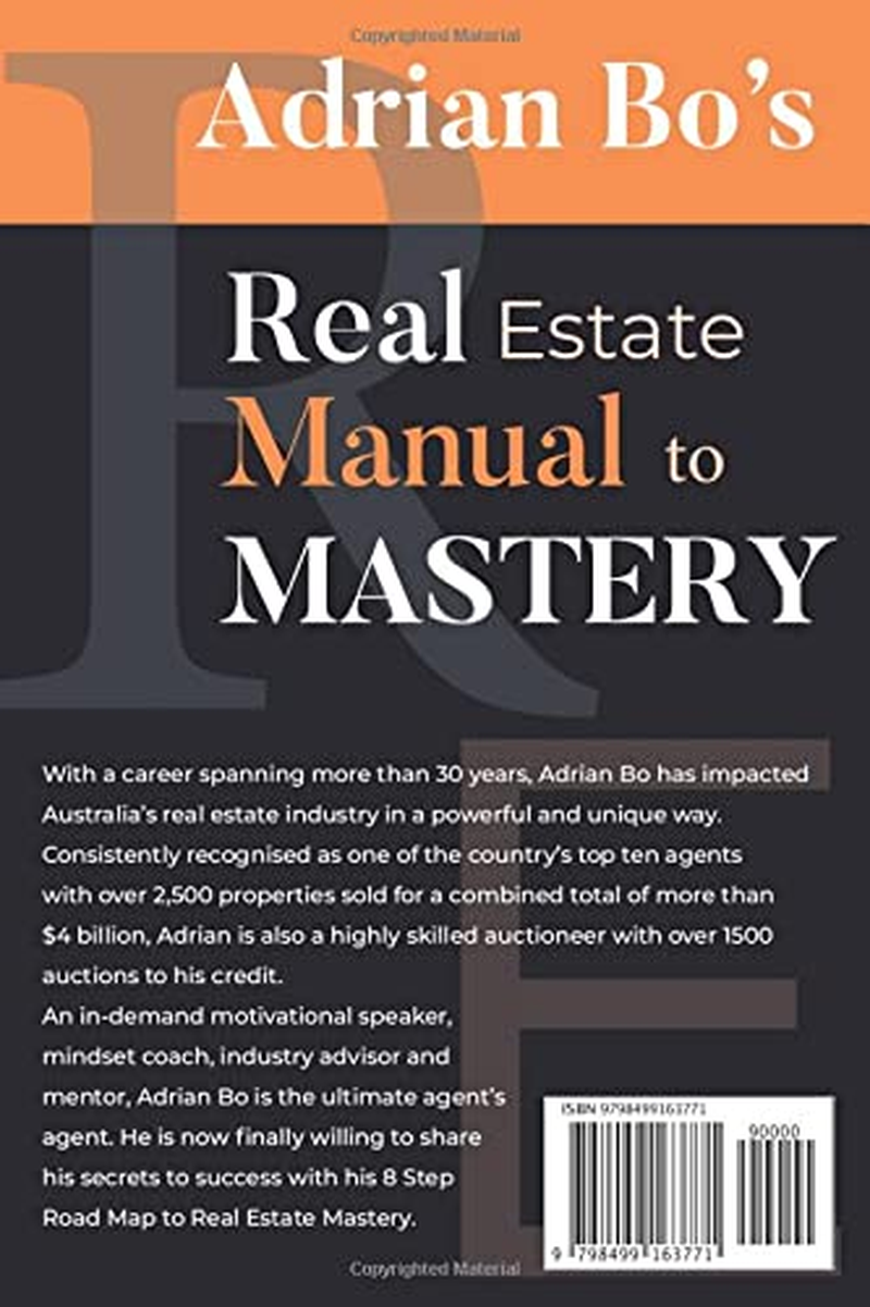 Adrian Bo&rsquo;S Real Estate Manual to MASTERY image number 2