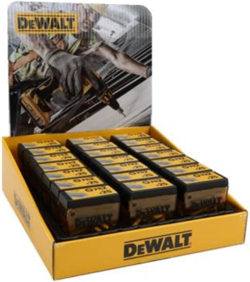 DEWALT Screwdriver PZ2 25 Piece Bit Set in Tic Tac Box, DT71521-QZ image number 1