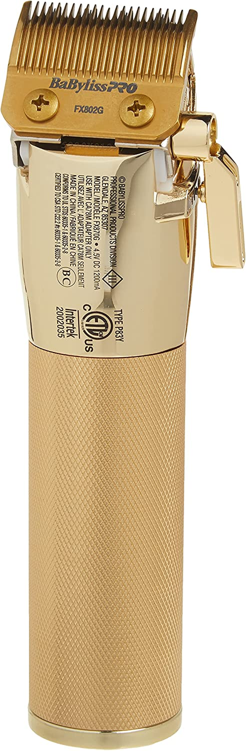 Babylisspro Barberology Hair Clipper for Men FX870G GOLDFX Cord/Cordless Professional Hair Clipper image number 1