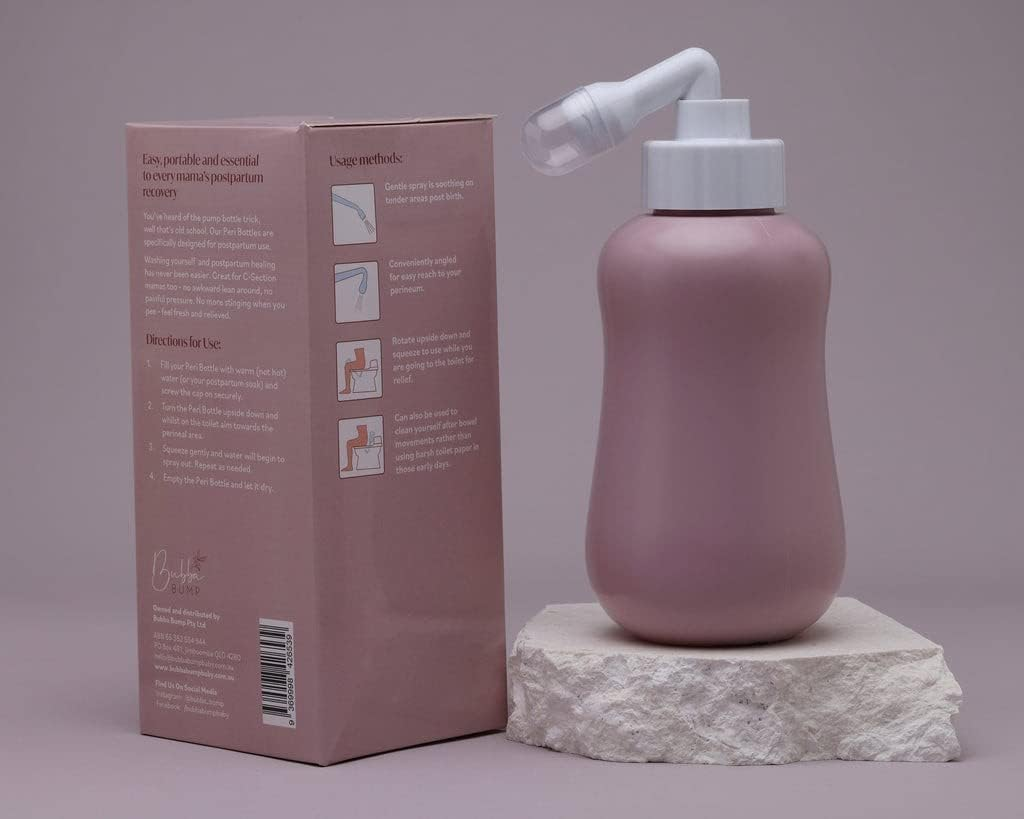 Bubba Bump Upside down Peri Bottle for Postpartum Healing, 360 Ml Capacity