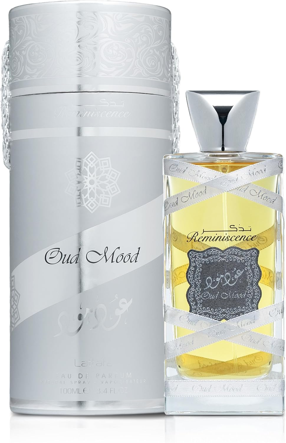 Lattafa Unisex Oud Mood Reminiscence Eau De Parfum Spray, 100 Ml