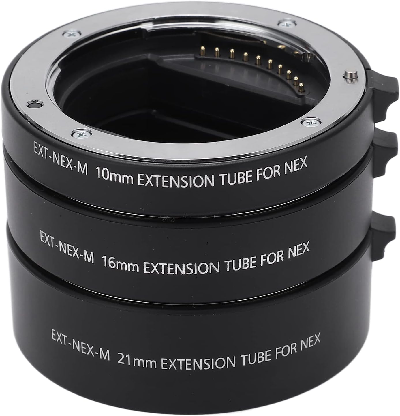 Auto Focus Macro Extension Tube Adapter for E Mount Lenses, 10Mm 16Mm 21Mm Macro Extension Tube Set for A7, A7R, A7S, A7II, A6000, A6300 image number 1