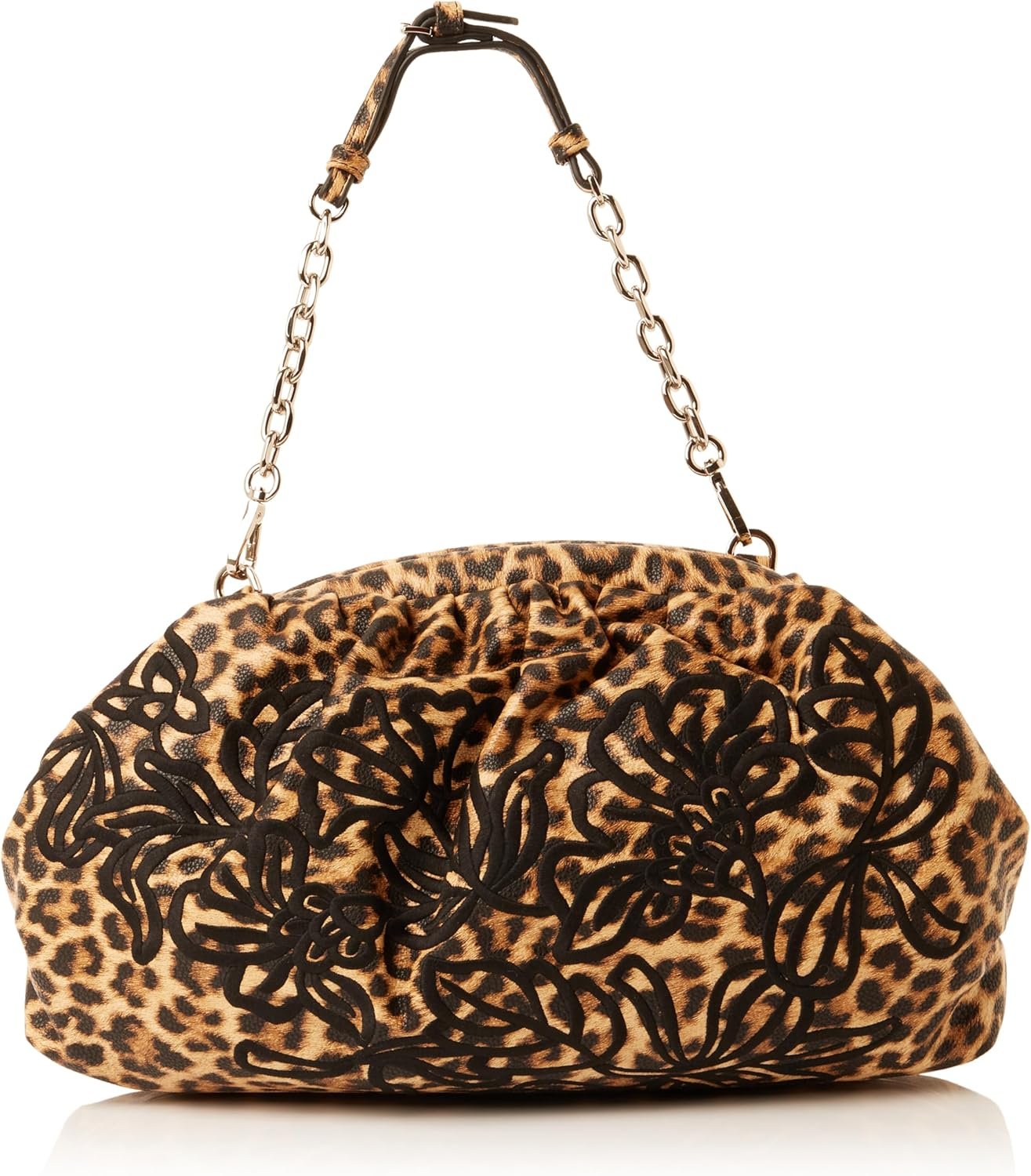 ERMANNO FIRENZE Unisex Adulto Vanessa Leo Pouch, Leopard image number 3