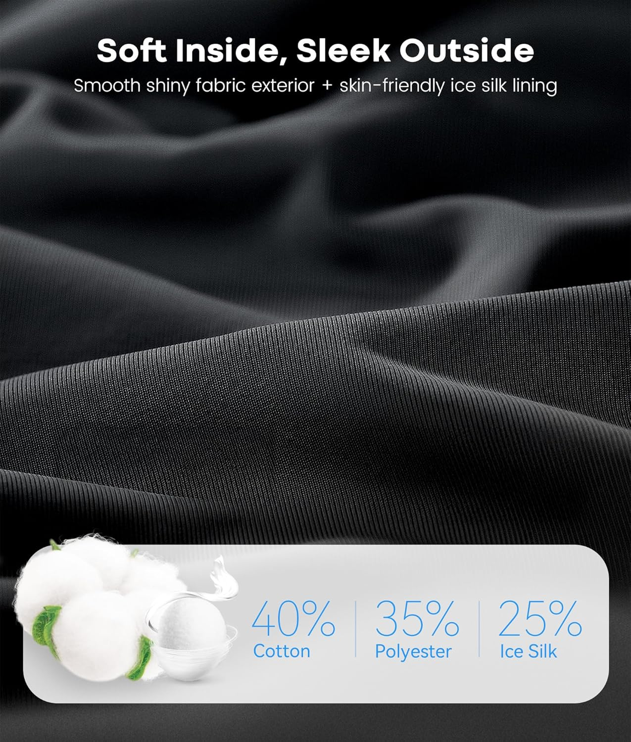 MUSICOZY Bluetooth Sleep Headphones 5.4, Wireless Over-Ear Headphones with Built-In HD Stereo Speakers, Cooling Eye Mask Design, 14H Playtime, Washable, for Side Sleepers, Travel & Relaxation image number 3