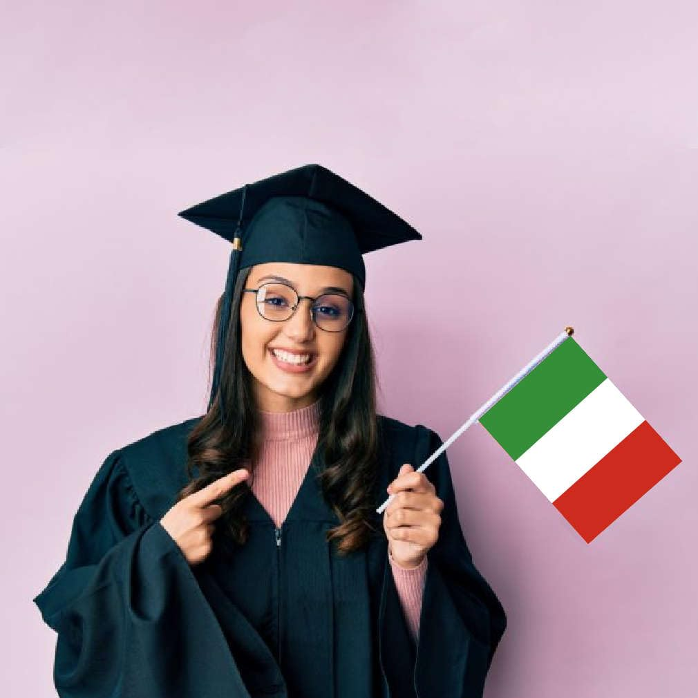 10 PCS Italy Handheld Small Flag, Italian Hand Held Mini Decor Decoration Banner image number 2