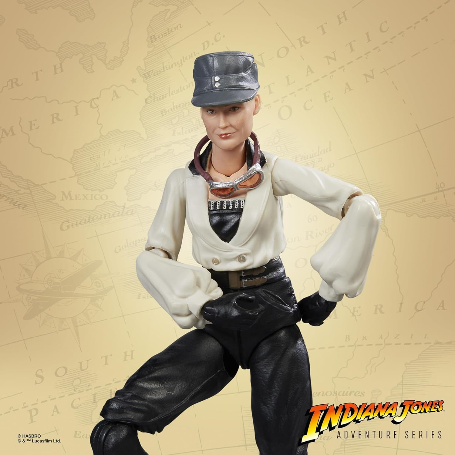 Hasbro Indiana Jones F6073 Indiana Jones and the Last Crusade Figure Dr. Elsa Schneider Adventure Series 15 Cm image number 6