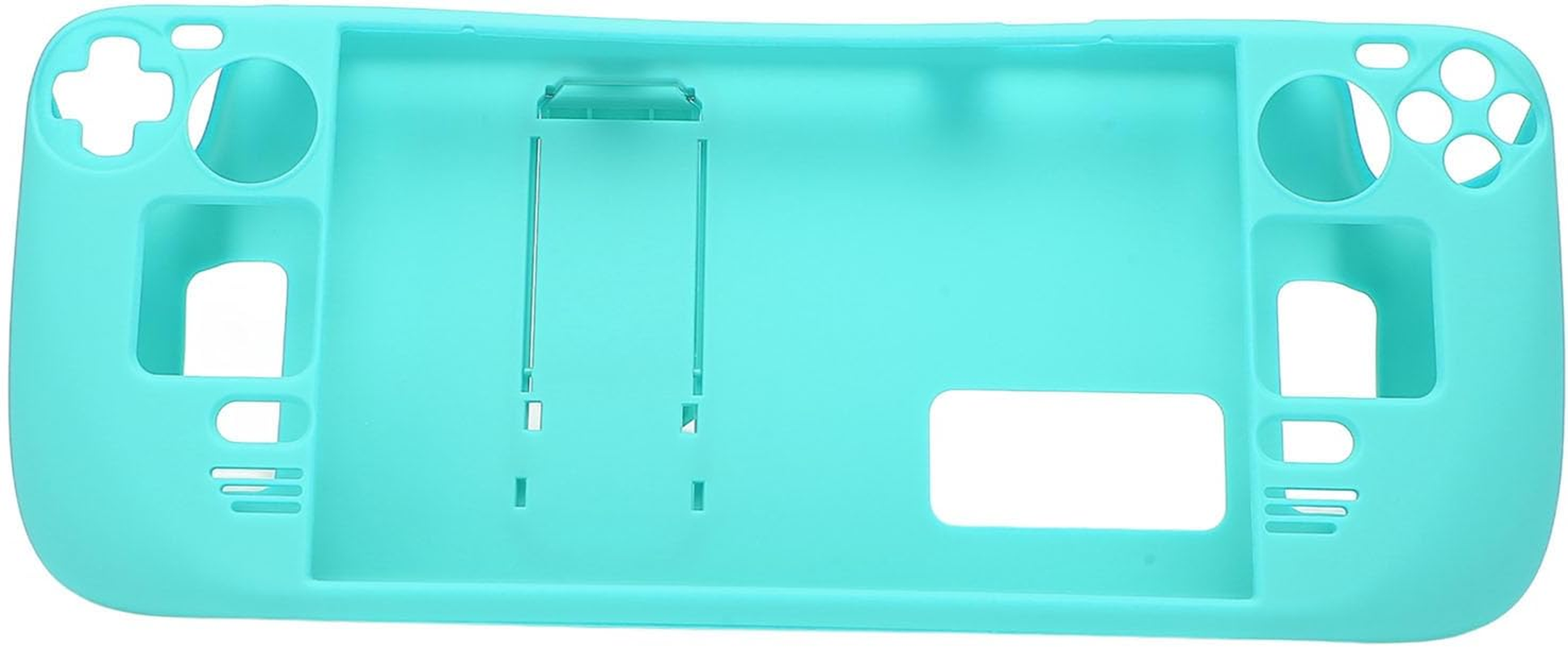 Protective Case for Steam Deck, Colorful Full Cover Gaming Protective Case with Stand for Steam Deck Game Handhelds,Pc Material, Gaming Handheld Case Accessory (OD Green)