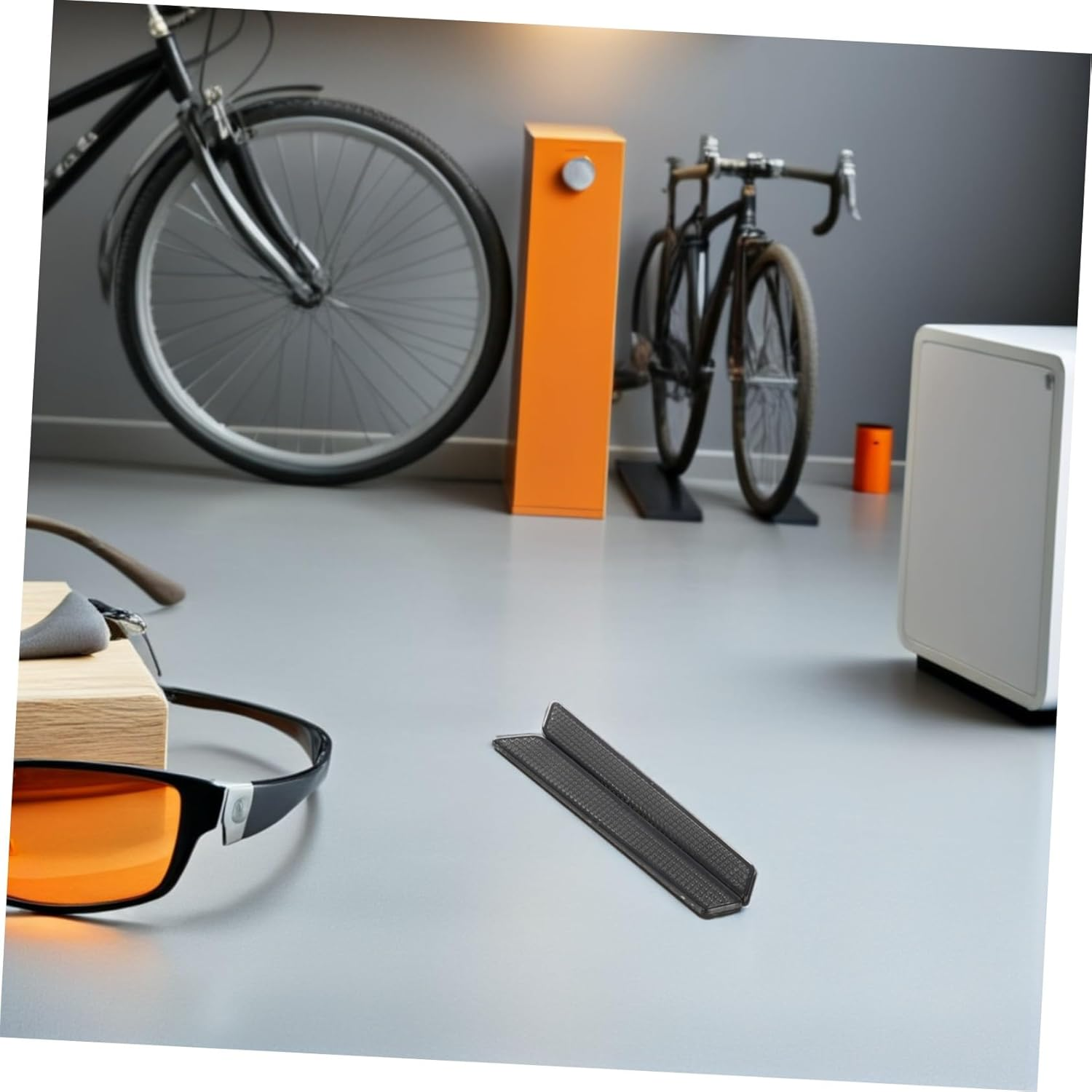 ABOOFAN Motorcycle Reflective Strips Motorcycle Saddle Bag Covers Reflector Covers Black Accessories Reflector Inserts Abs Grey - Grey image number 5