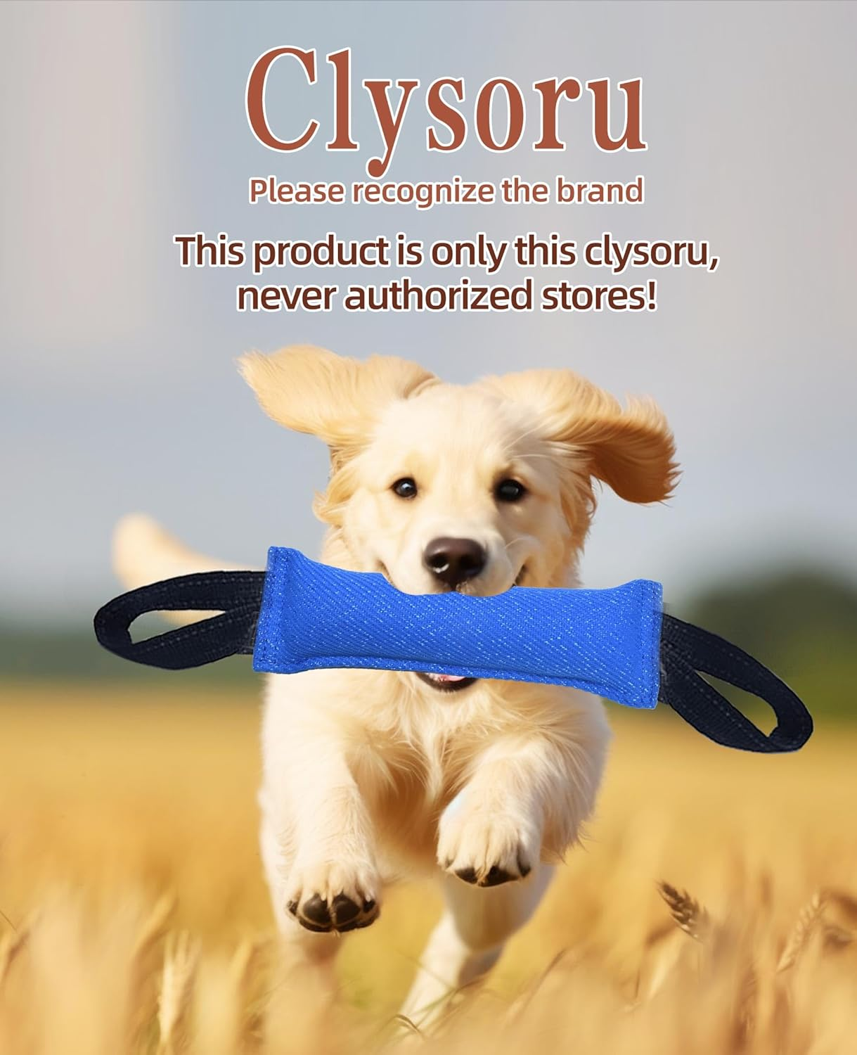 Clysrou Dog Tug Toy Dog，Tough Jute Bite Pillow - Lasting, Training Equipment - Puppy to Large Dogs Interactive Toy. - Black image number 3