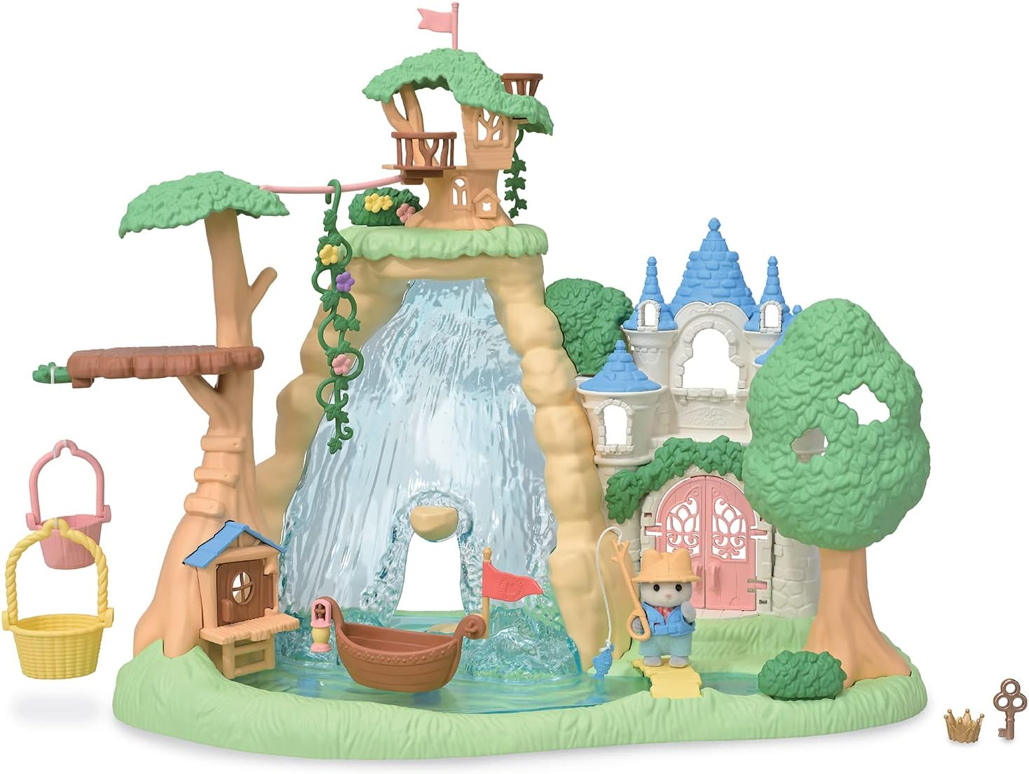 Sylvanian Families Secret Forest Falls Playset image number 6