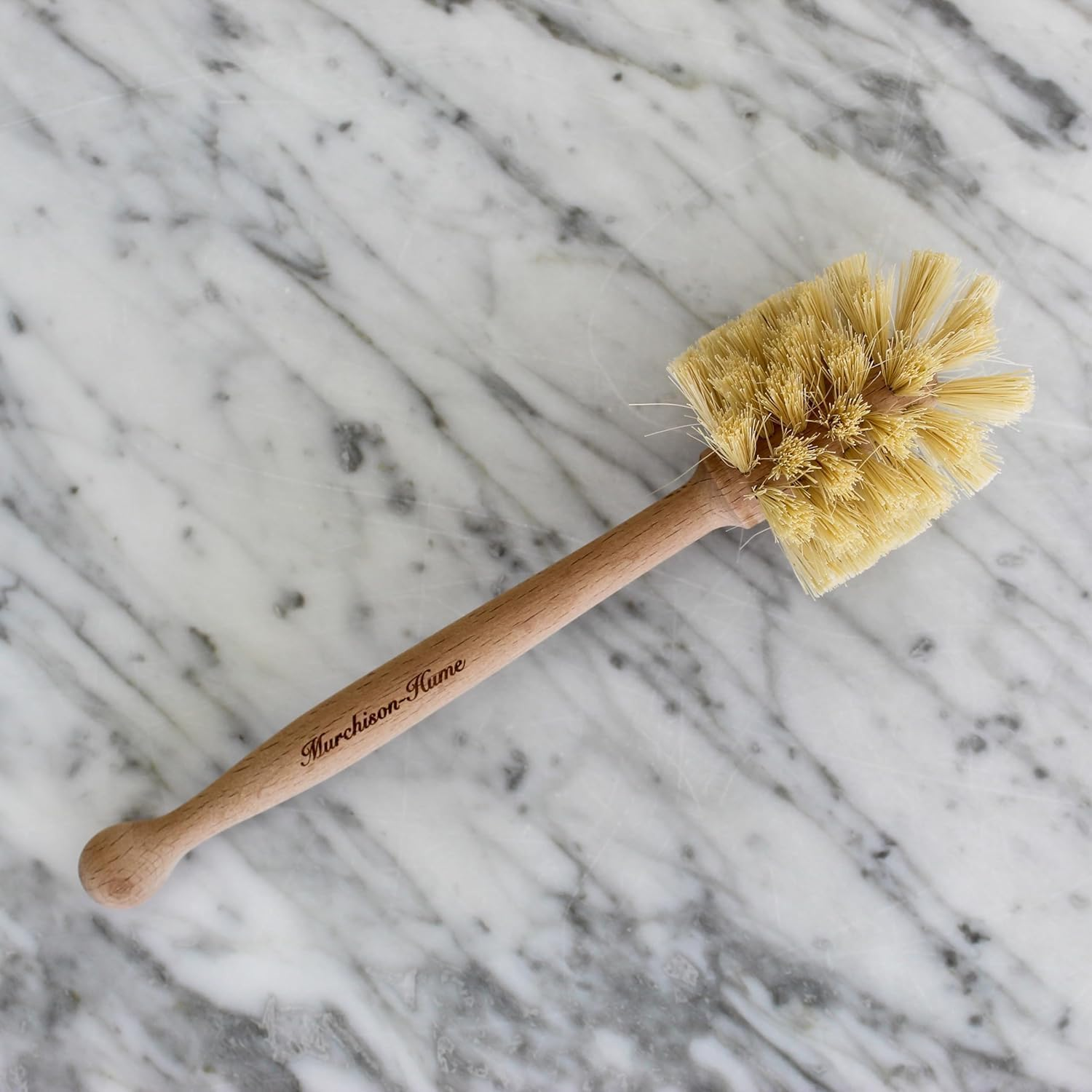 Murchison-Hume Natural Bottle Brush - Eco-Friendly & Biodegradable Bottle Brush with Beechwood Handle and Sisal Bristles, Bamboo Dish Brush for Baby Bottles, Glassware, and More