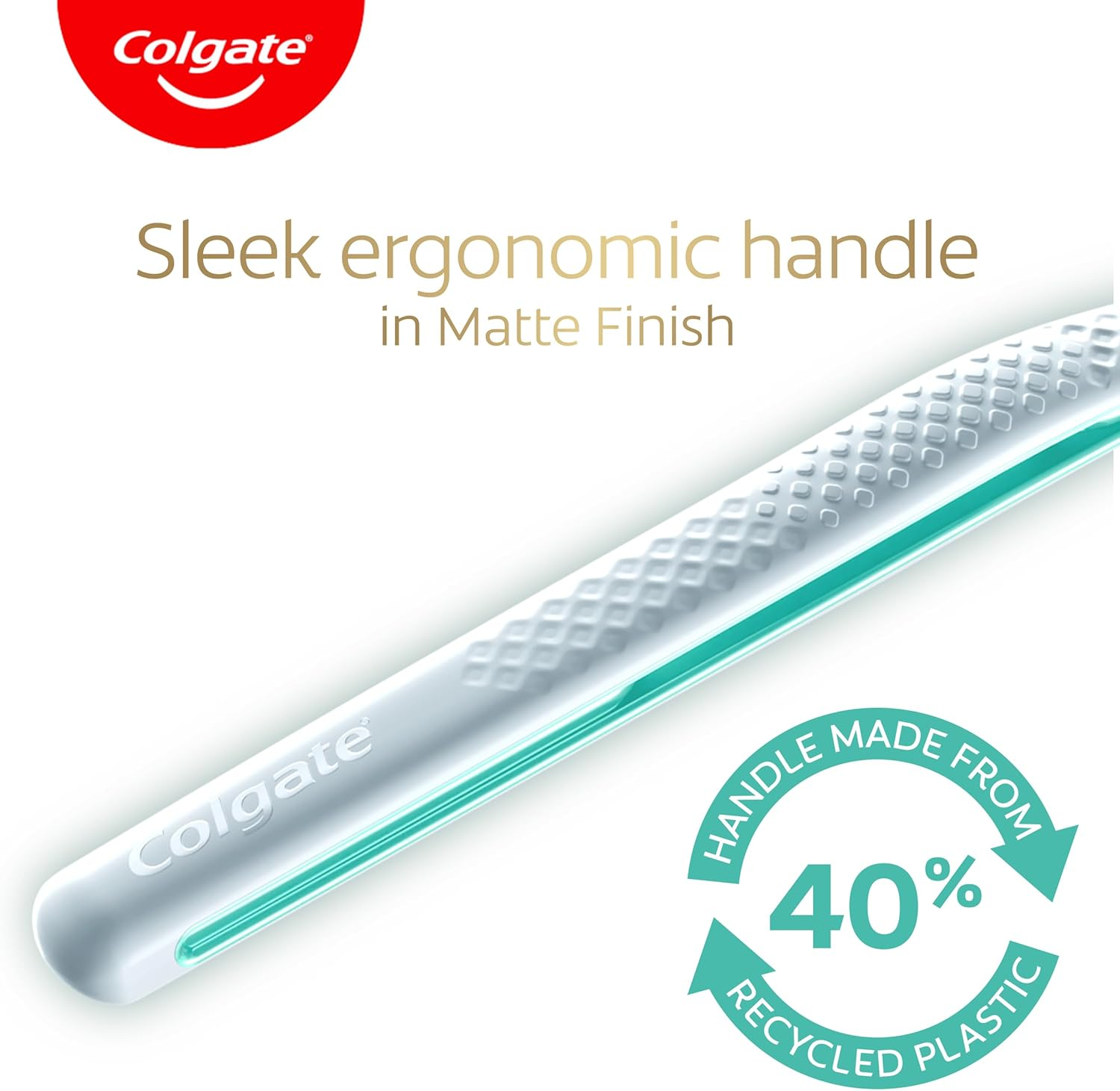 Colgate Total Foaming Clean Medium Manual Toothbrush, 1 Pack image number 6