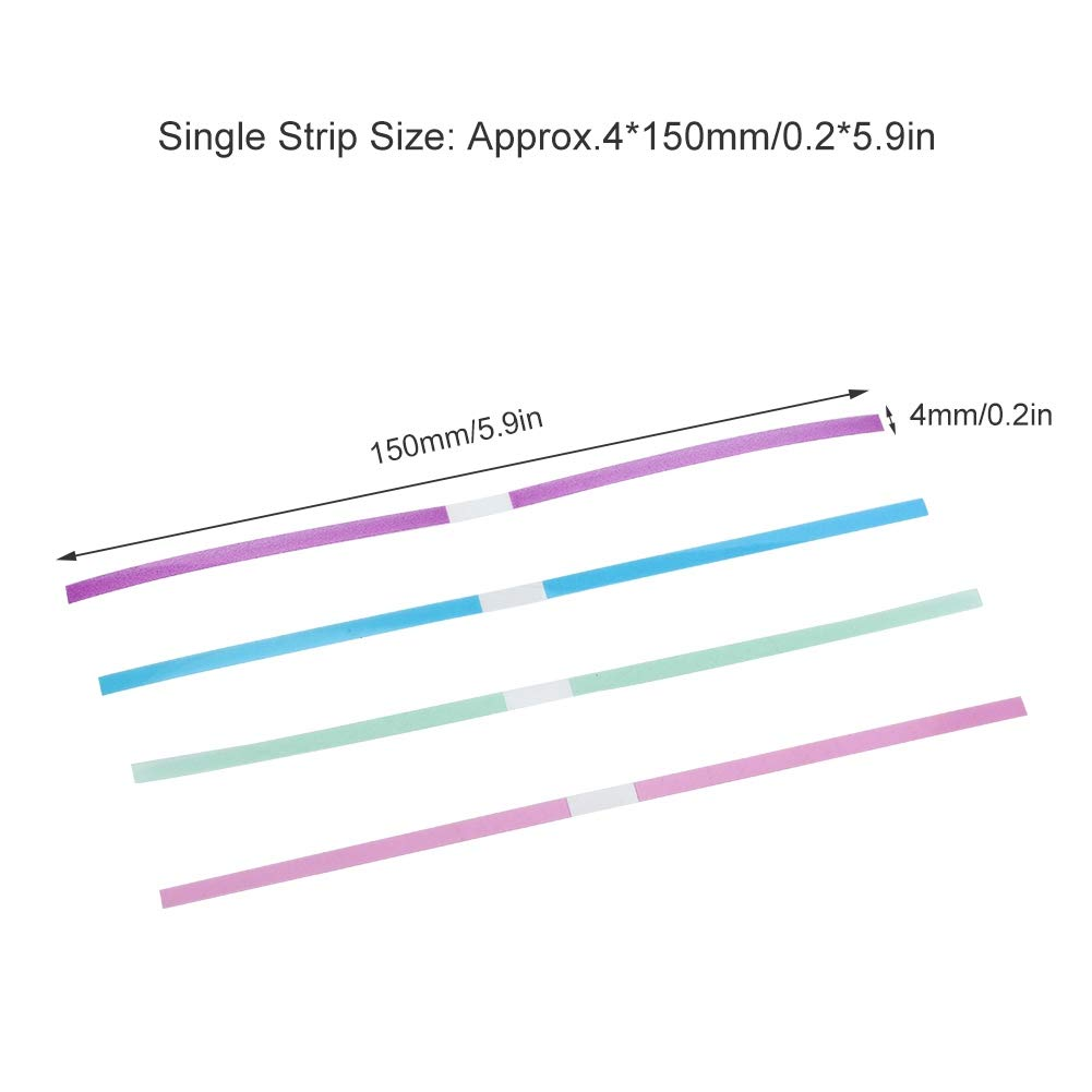 Maxmartt 60Pcs/Pack Dental Abrasive Strips Teeth Polishing Finishing Gloss Contouring Tools Kit image number 5