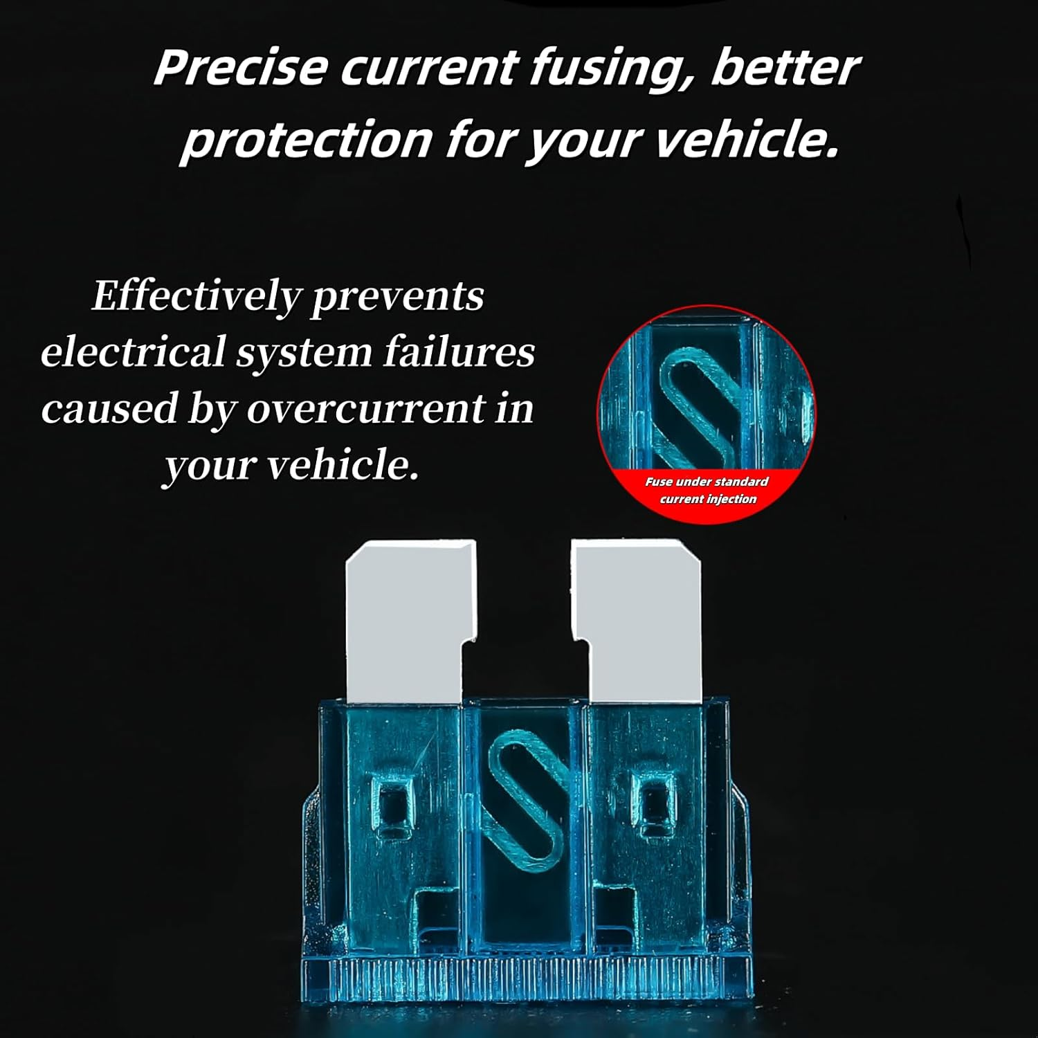 Luojinluoda 120Pcs Blade Fuses Assortment 5 7.5 10 15 20 25 30 AMP Standard Mini ATM/APM Automotive Fuses for Car Truck Boat Vehicle Electrical System Protection image number 2