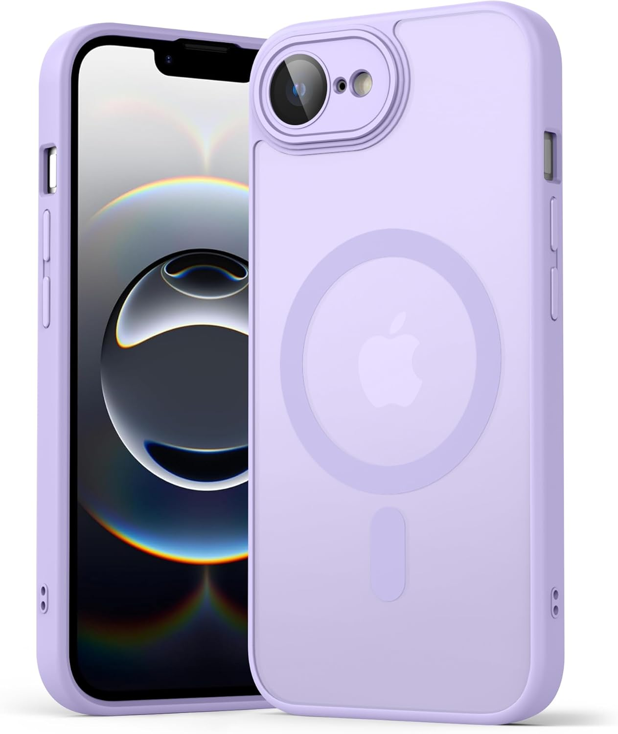 Magnetic Case for Iphone 16E Case, [Compatible with Magsafe] Drop Protection Skin-Friendly Shockproof Protective Translucent Matte Cover for Iphone 16E 2025 6.1-Inch