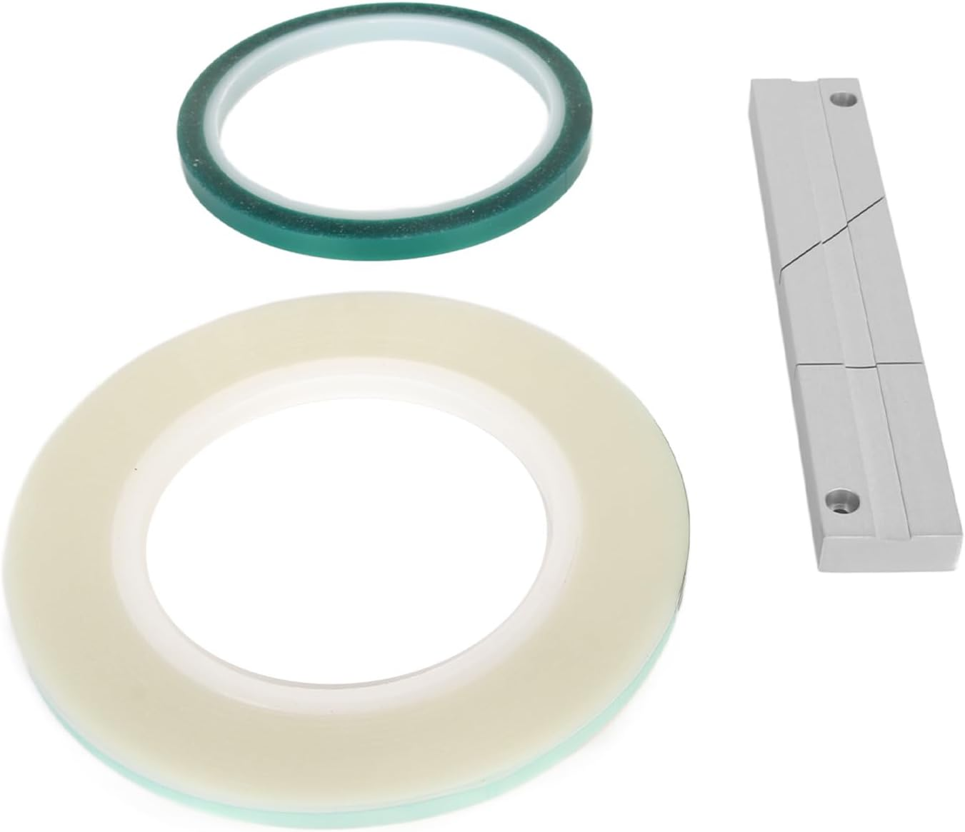 1/4 10 Inch Tape Splicing Block, Professional Open Reel to Reel Tape Block, with Connection Plate, Leader Tape, Splicing Tape, CNC Tape Splicier for Revoxsonido image number 6
