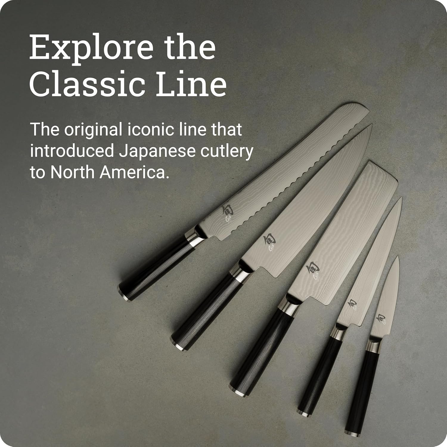 Shun Kai Classic Utility Kitchen Knife 15.2Cm, Stainless Steel, DM0701 image number 6