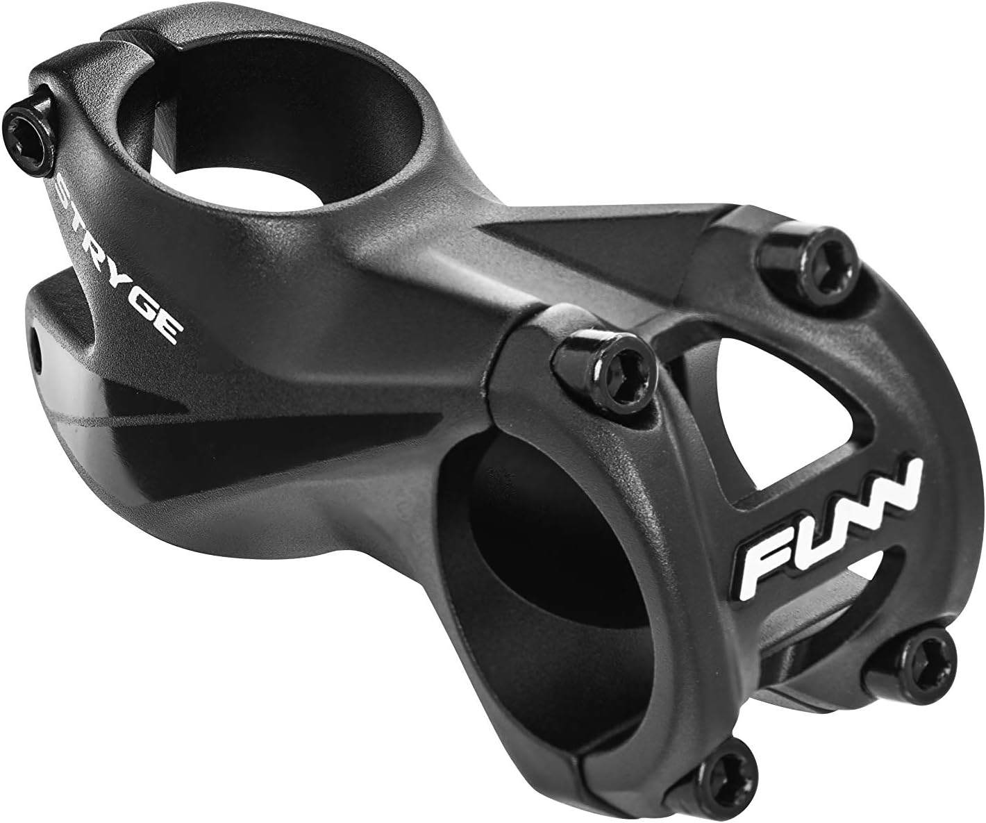 FUNN Bicycle Stem - STRYGE +7 - &empty;31.8, 80Mm, 7&deg; Rise, Steer 1-1/8", BLACK