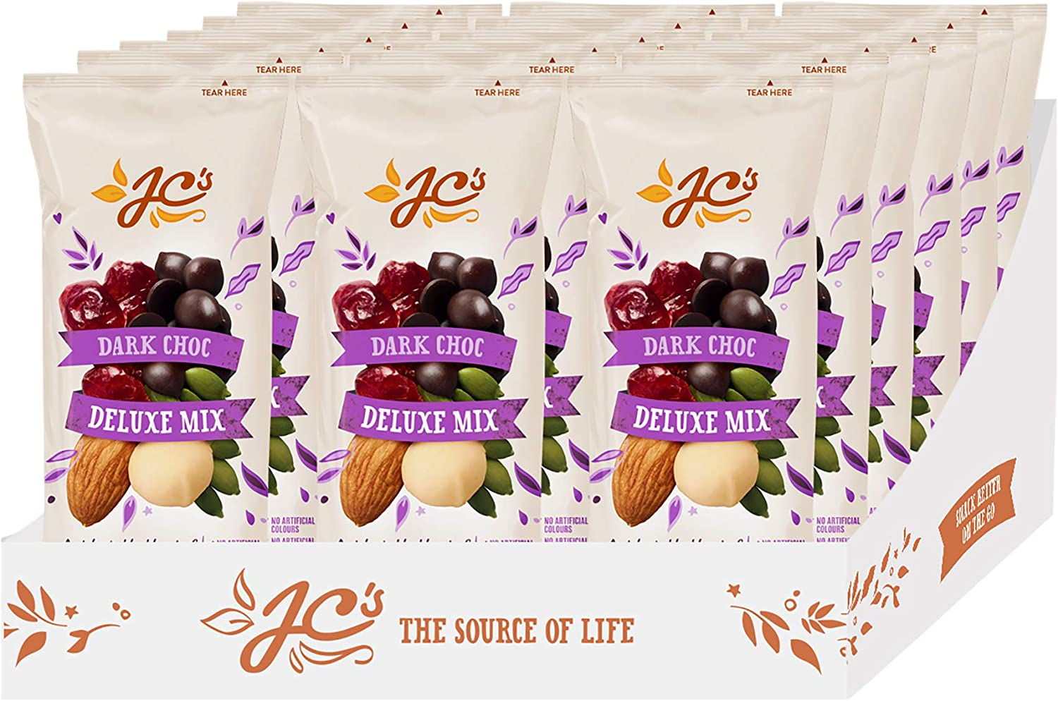 J.C.'S Quality Foods Dark Choc Deluxe Mix, 170 G image number 1