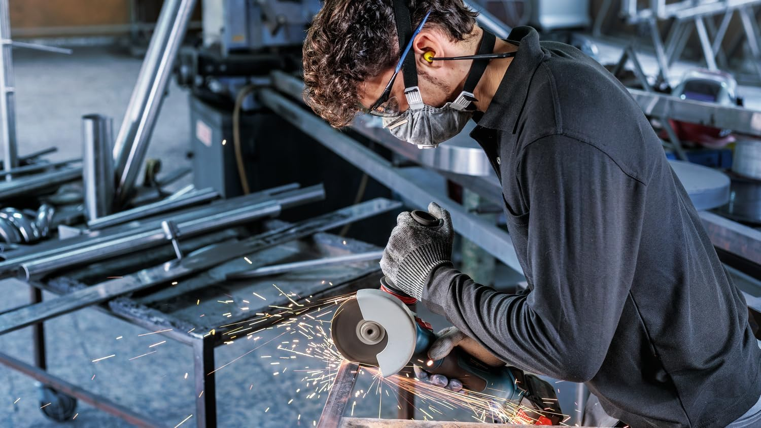 Bosch 1X PRO Stainless Steel and Metal Bonded Thin Cutting Disc Long Life, X-Lock (For Stainless Steel, &Oslash; 125 Mm, Professional Accessory Small Angle Grinder) image number 5