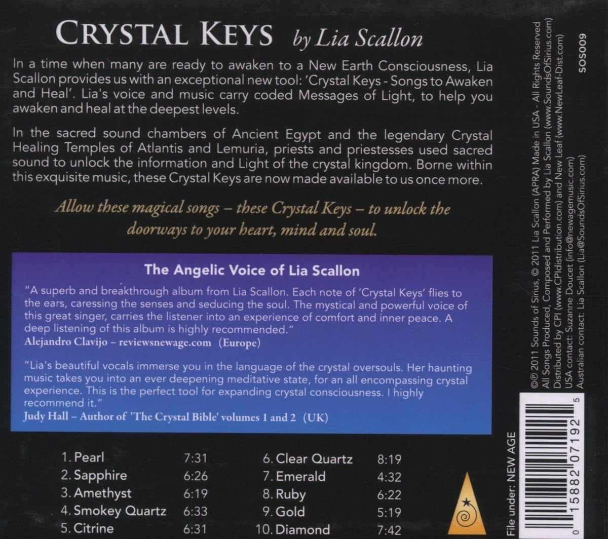 Crystal Keys - Songs to Awaken and Heal image number 1
