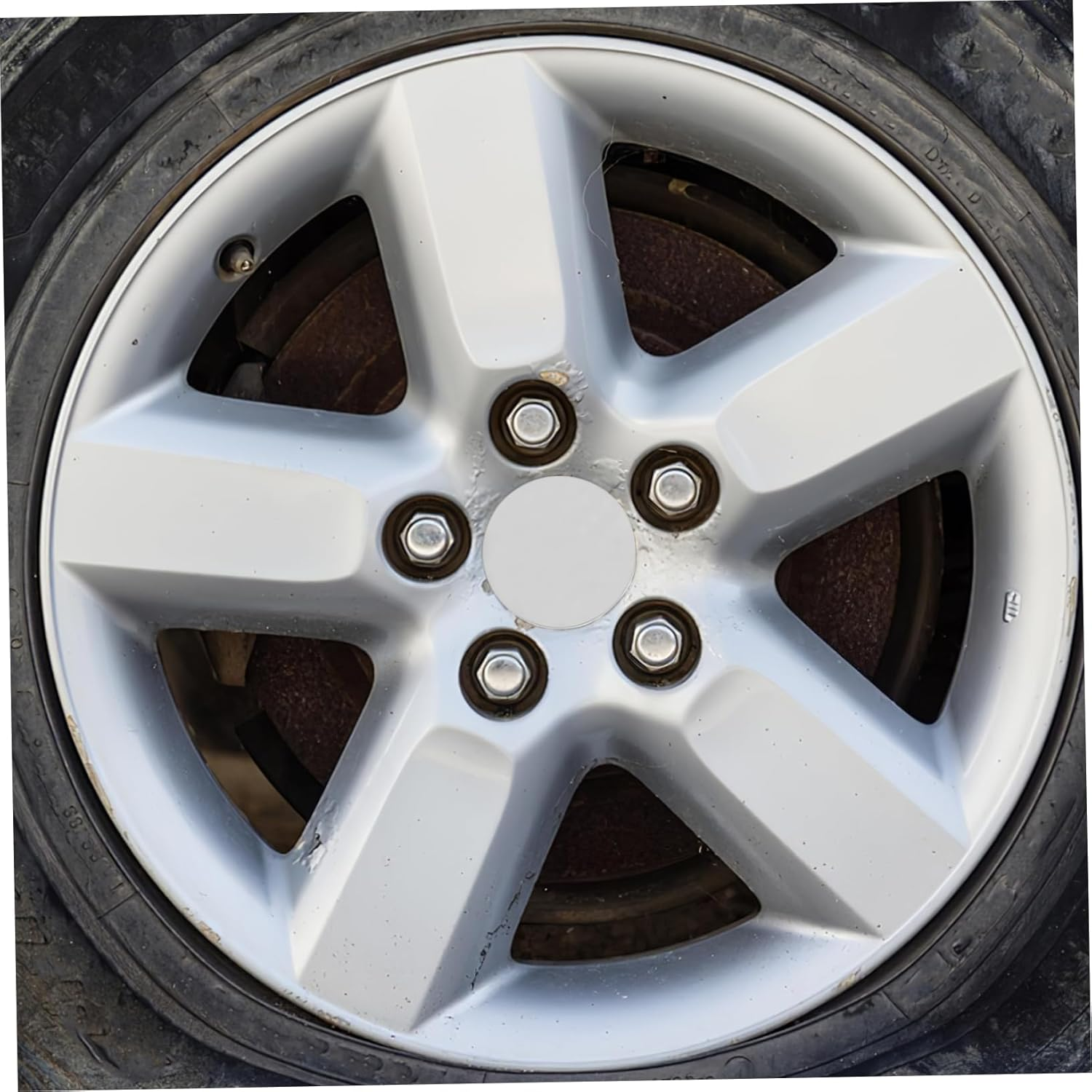 BESTYASH 4Pcs Car Tire Hub Center Cap Replacement Wheel Rim Hub Caps Automotive Center Hubcaps for Cars image number 2