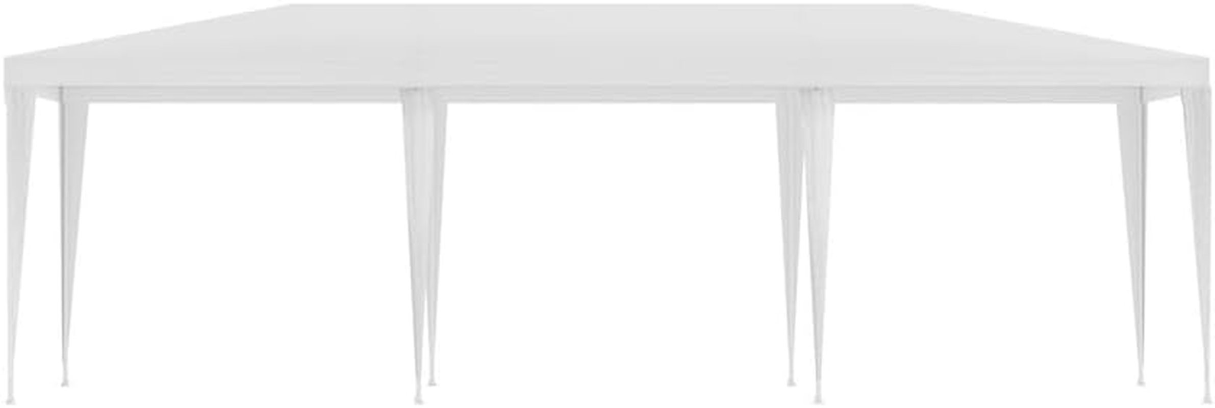 Instahut Gazebo 3X9, Camping Tent Marquee Folding White Gazebos Shade Garden Outdoor Wedding Party Canopy Patio, with Carry Bag and 8 Ropes Water Resistant and UV Coating