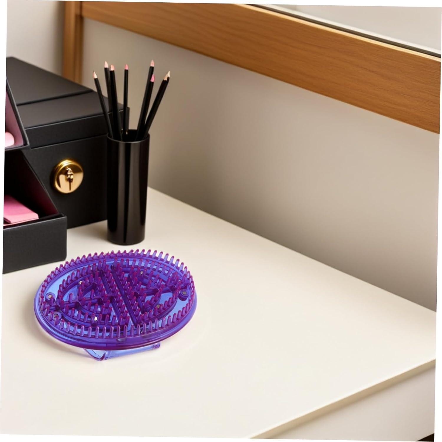 HEATSHAKING 4Pcs Meridian Pressure Brush Full Body Massage Tool for Spa Body Care Durable Handheld Massager with Precise Acupoint Activation for Relaxation and Fatigue Relief at Home Salon Use image number 2