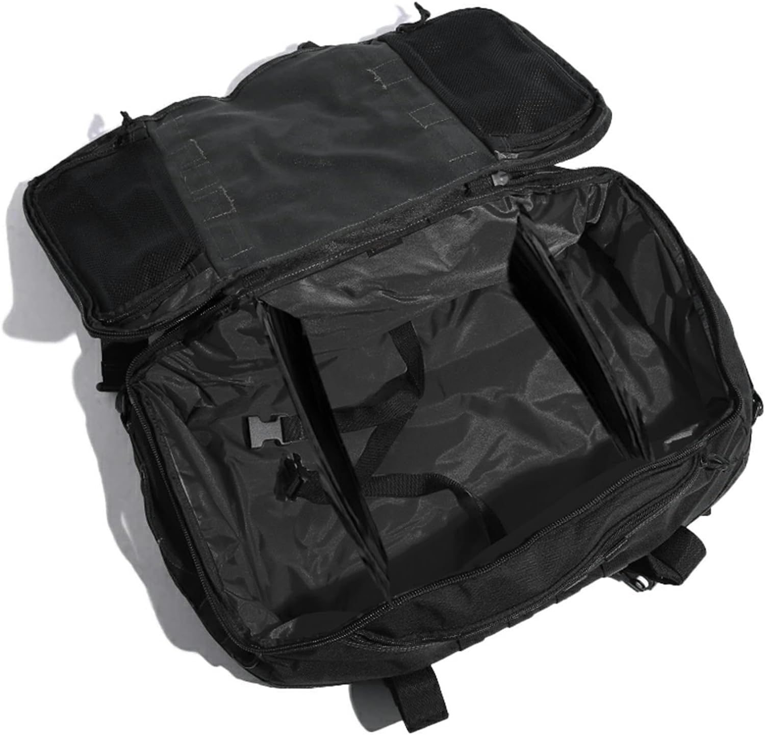 Miramrax 3 in 1 Military Backpack Travel Duffle Bag for Weekender Gym Traveling Workout Deployment, Gym Bag,Large Tactical Bags(45L) (Black) image number 1