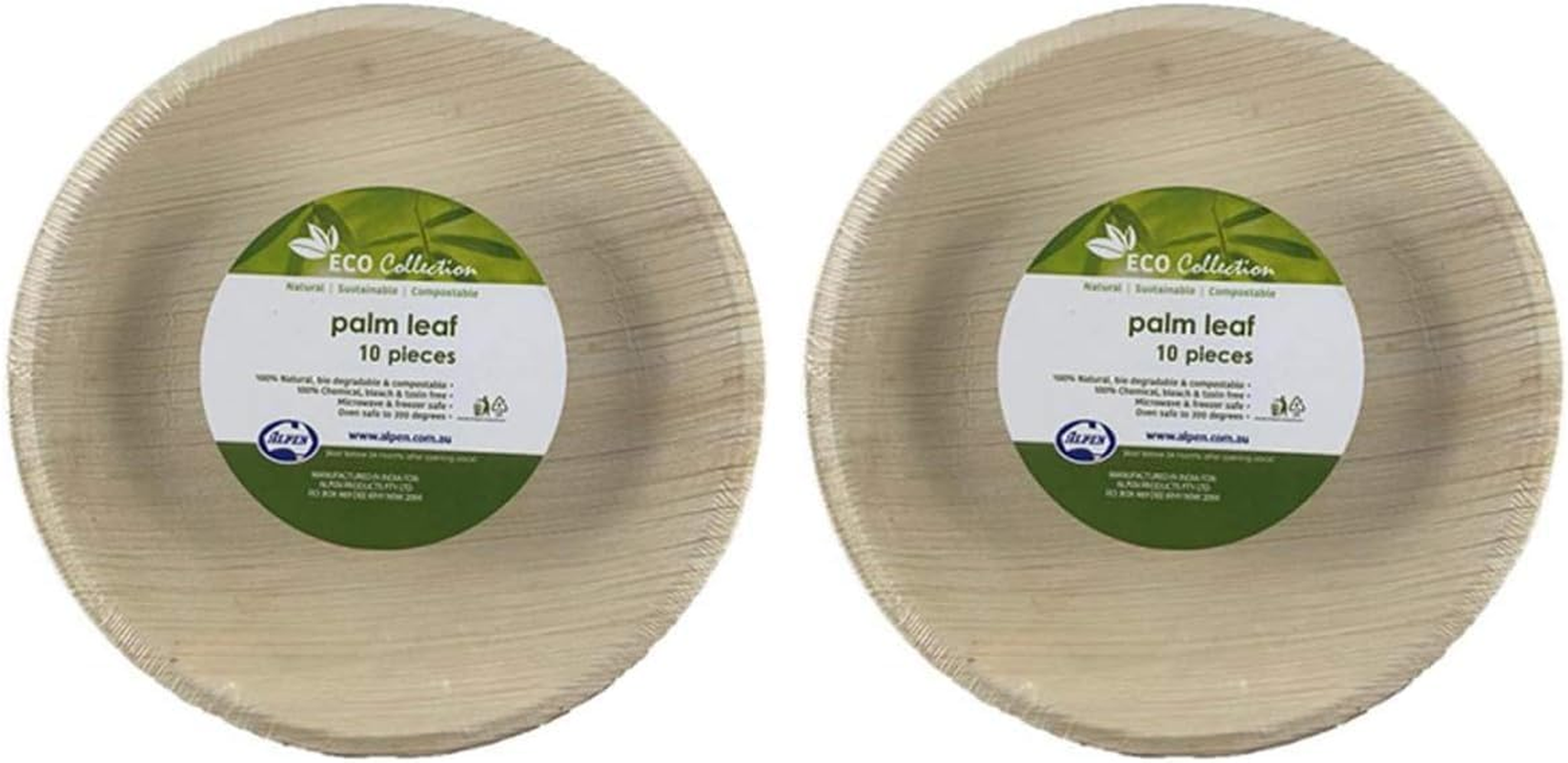 Catering Collection Palm Leaf round Plate 7" P10 X 10 image number 1