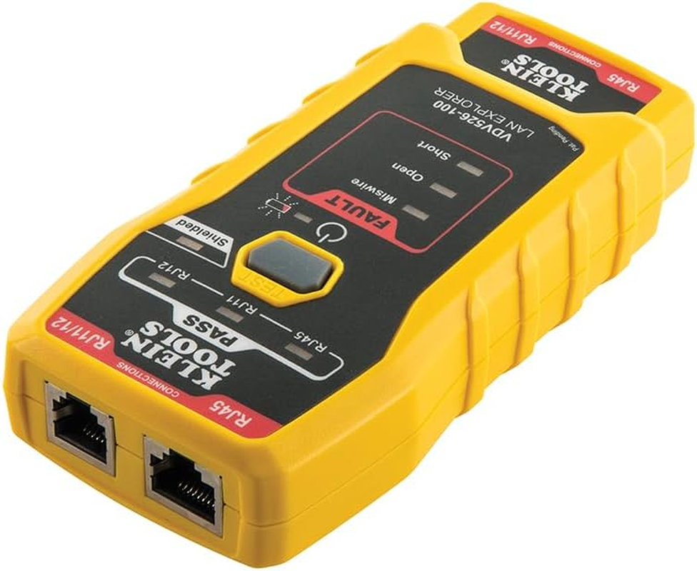 Klein Tools A-VDV526-100 Network, LAN Explorer, Data Cable Tester with Remote image number 1
