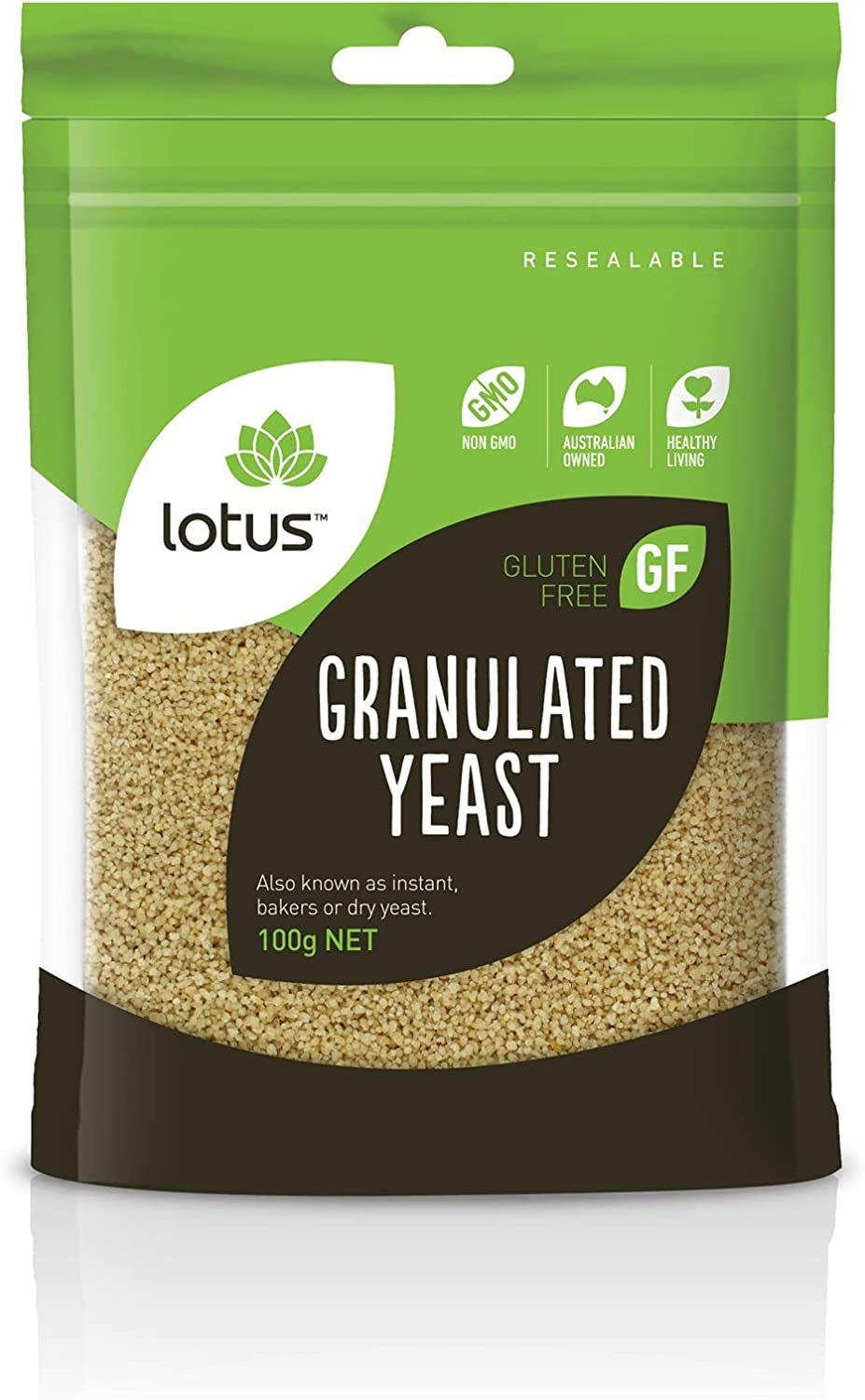 Lotus Granulated Yeast, 100 Gram image number 2