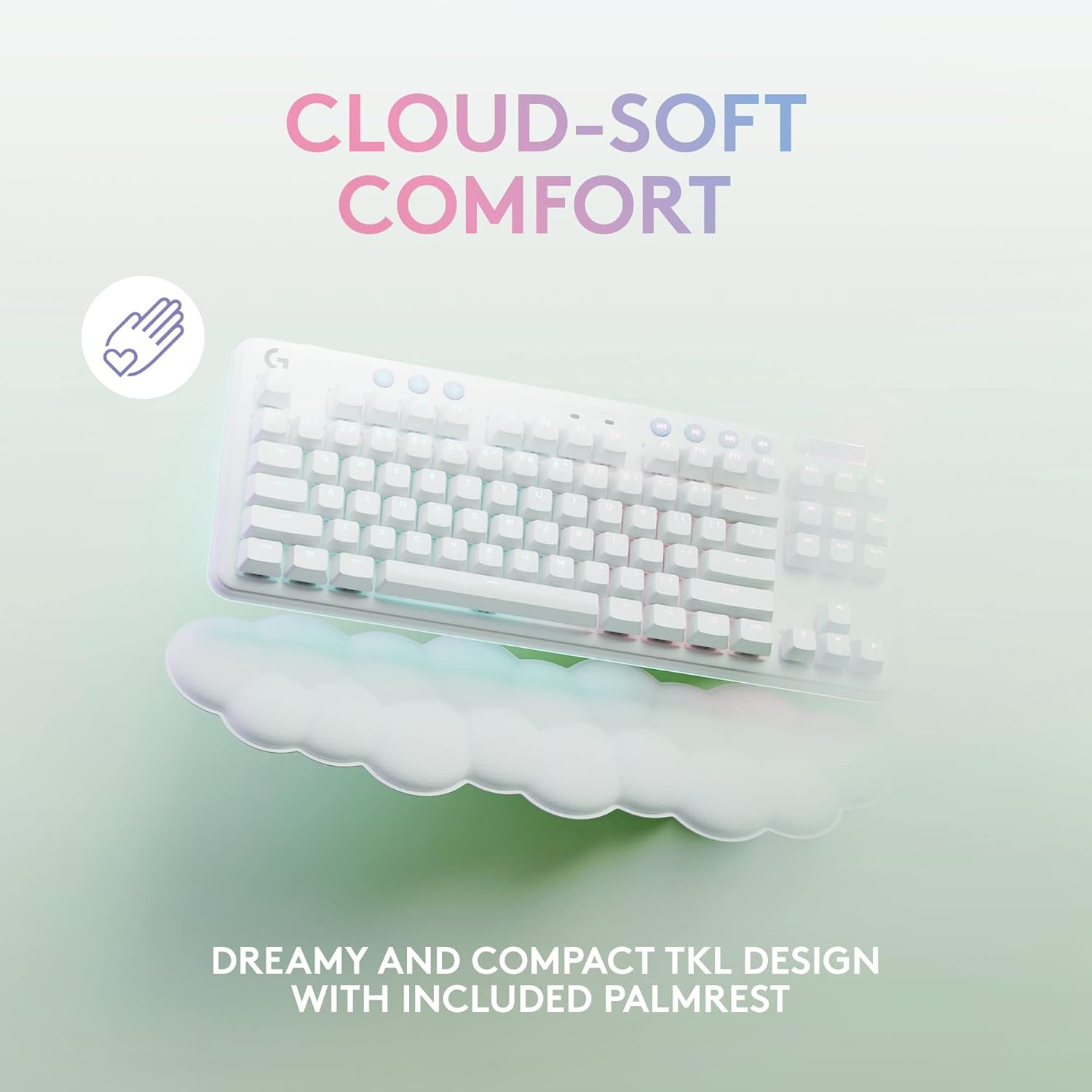 Logitech G Wireless Gaming Combo, G715 Keyboard and G705 Mouse, Customisable LIGHTSYNC RGB Lighting, Lightspeed Wireless, Bluetooth, Lightweight, Pc/Mac/Laptop image number 4