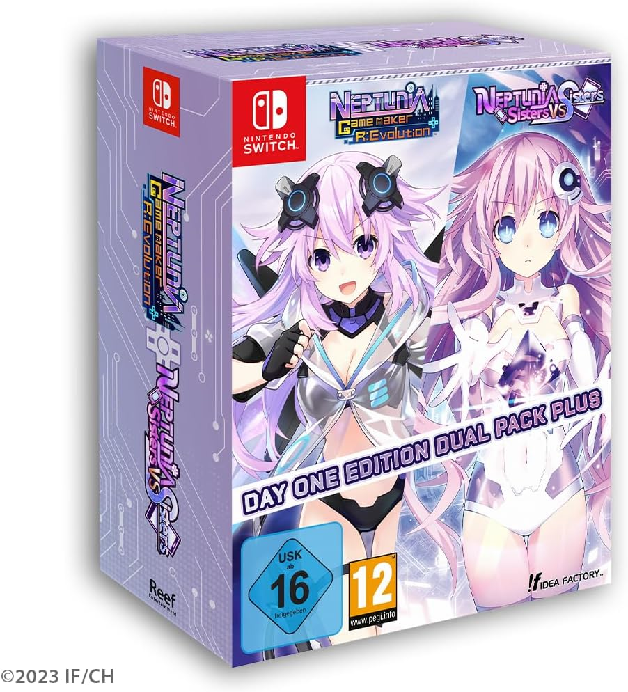 Neptunia Game Maker R:Evolution / Neptunia: Sisters VS Sisters (Day One Edition) image number 2